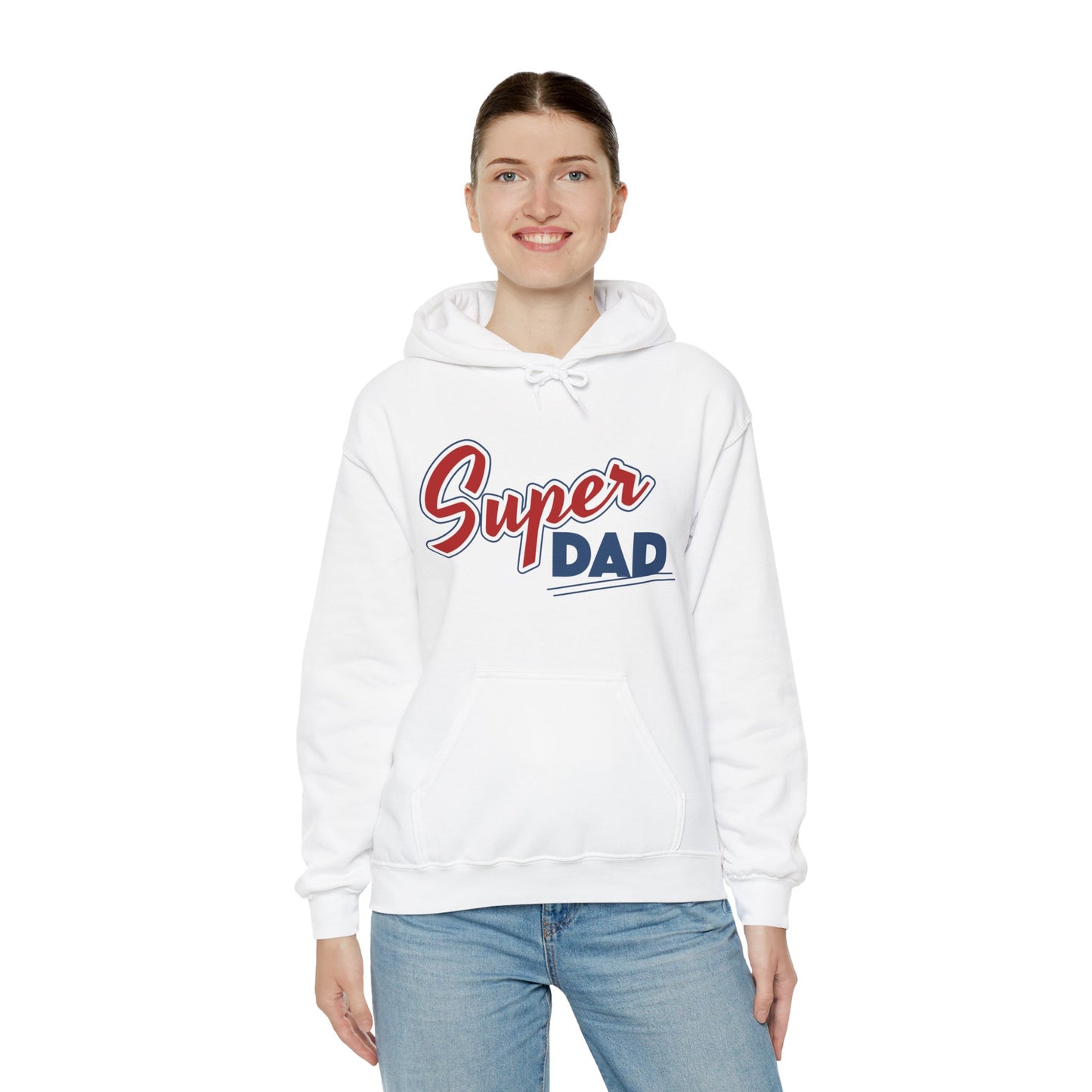 Super Dad Unisex Heavy Blend™ Hooded Sweatshirt