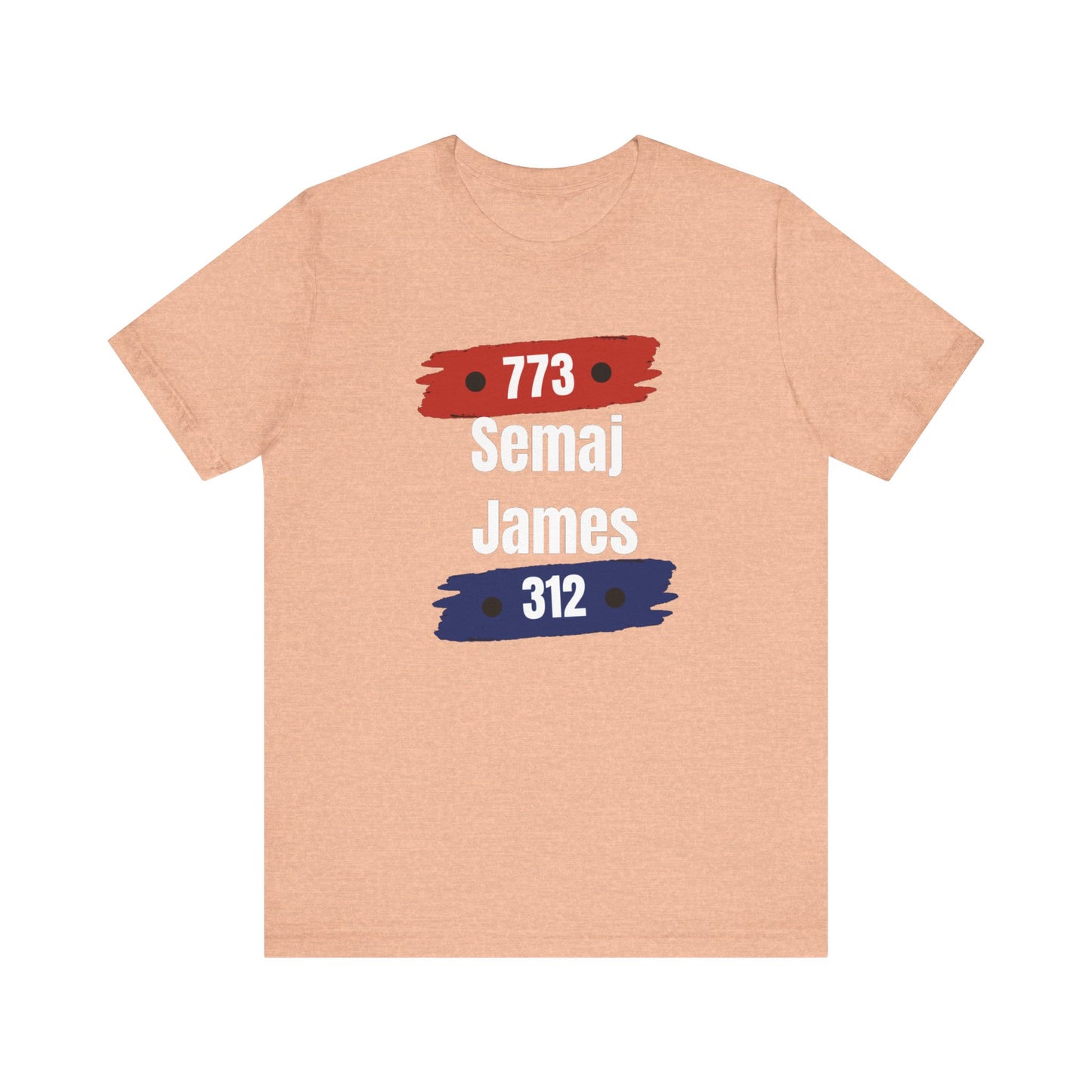 Semaj James 773/312 Unisex Short Sleeve Tee