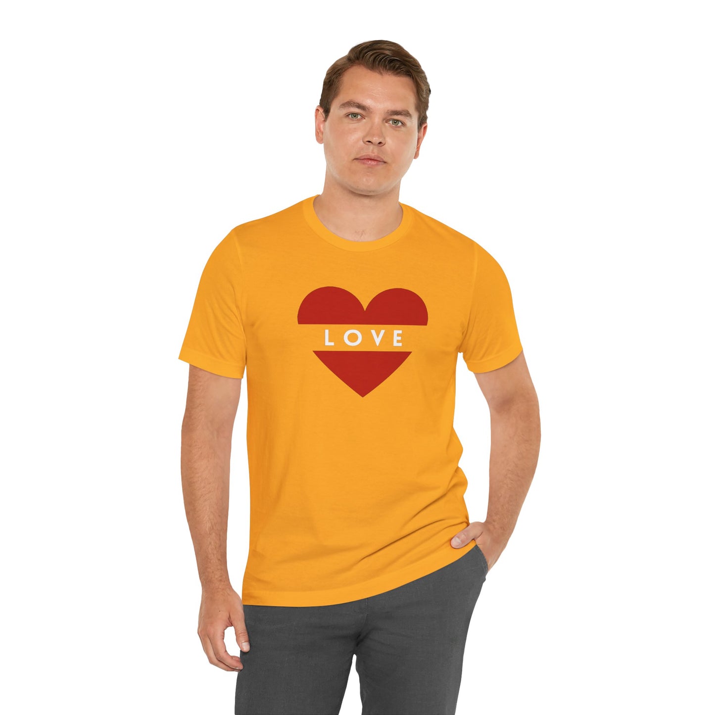 Love Unisex Jersey Short Sleeve Tee