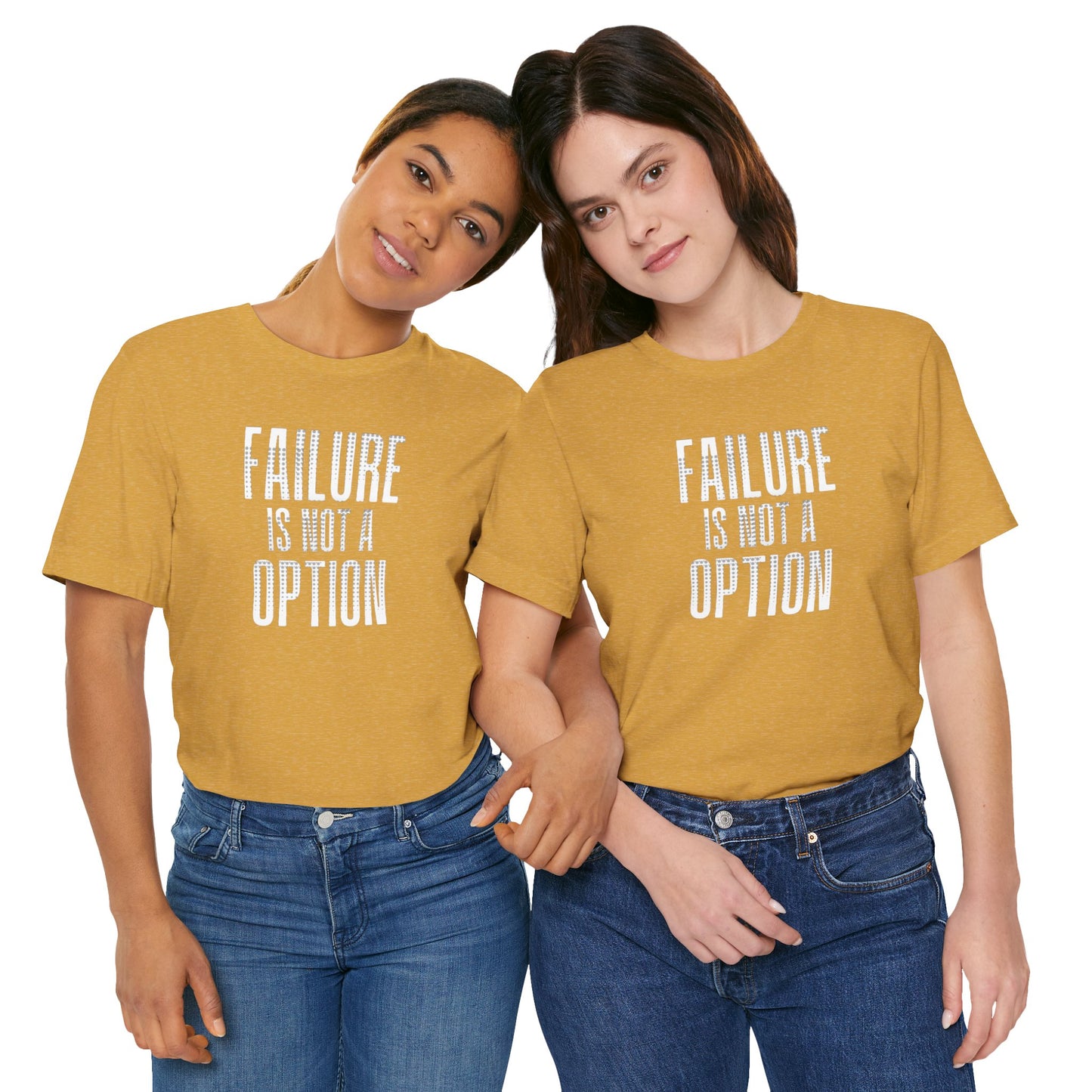 Failure is Not a Option Unisex Jersey Short Sleeve Tee