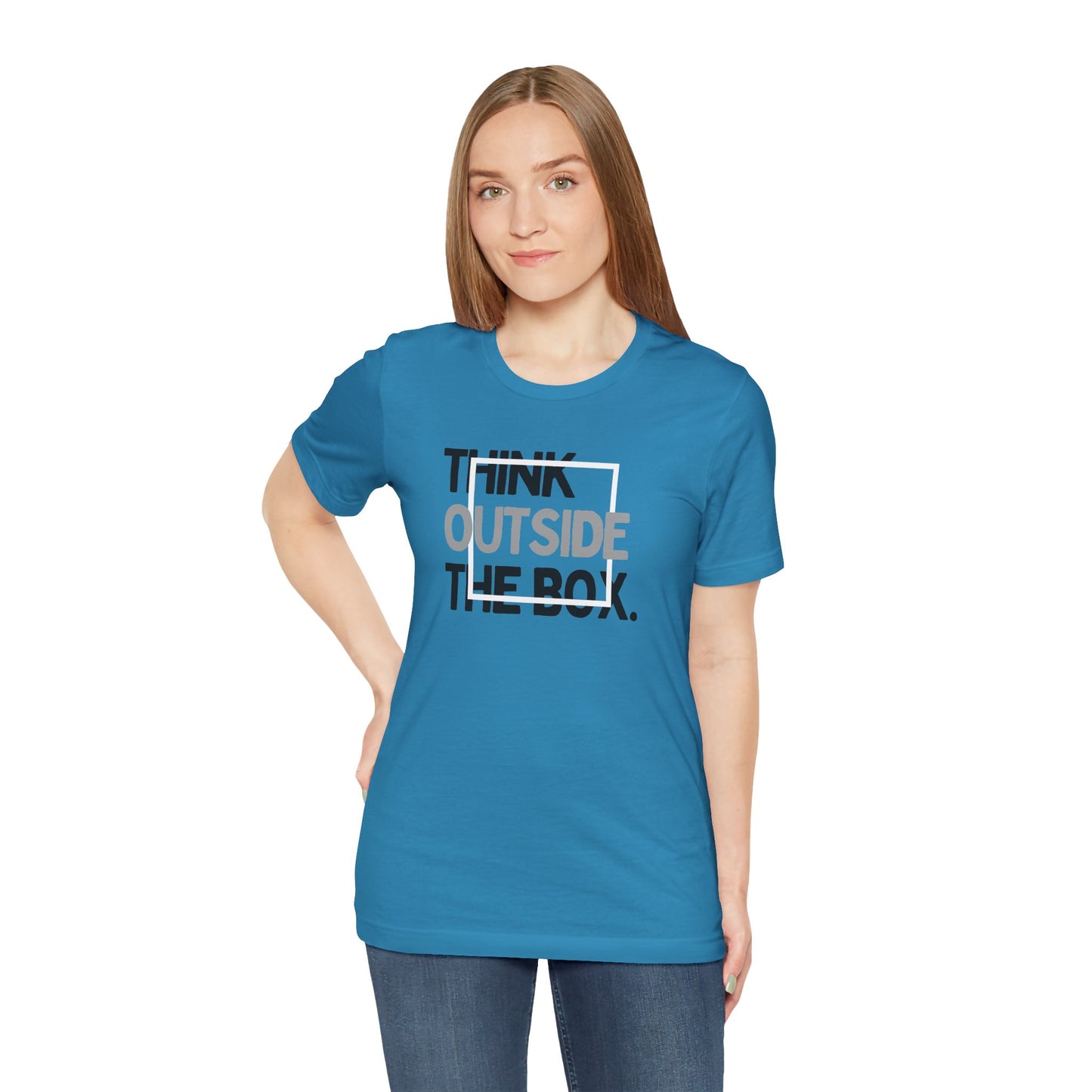 Think Outside the Box Unisex Jersey Short Sleeve Tee