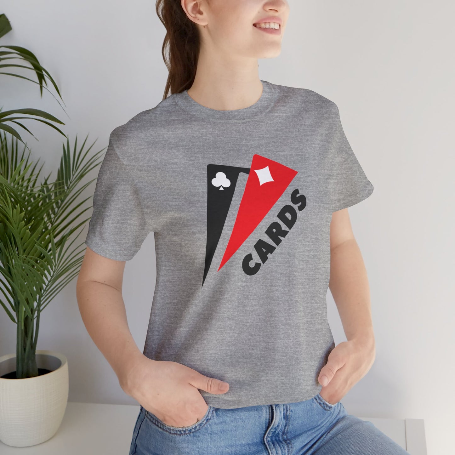 Poker/Cards Unisex Jersey Short Sleeve Tee