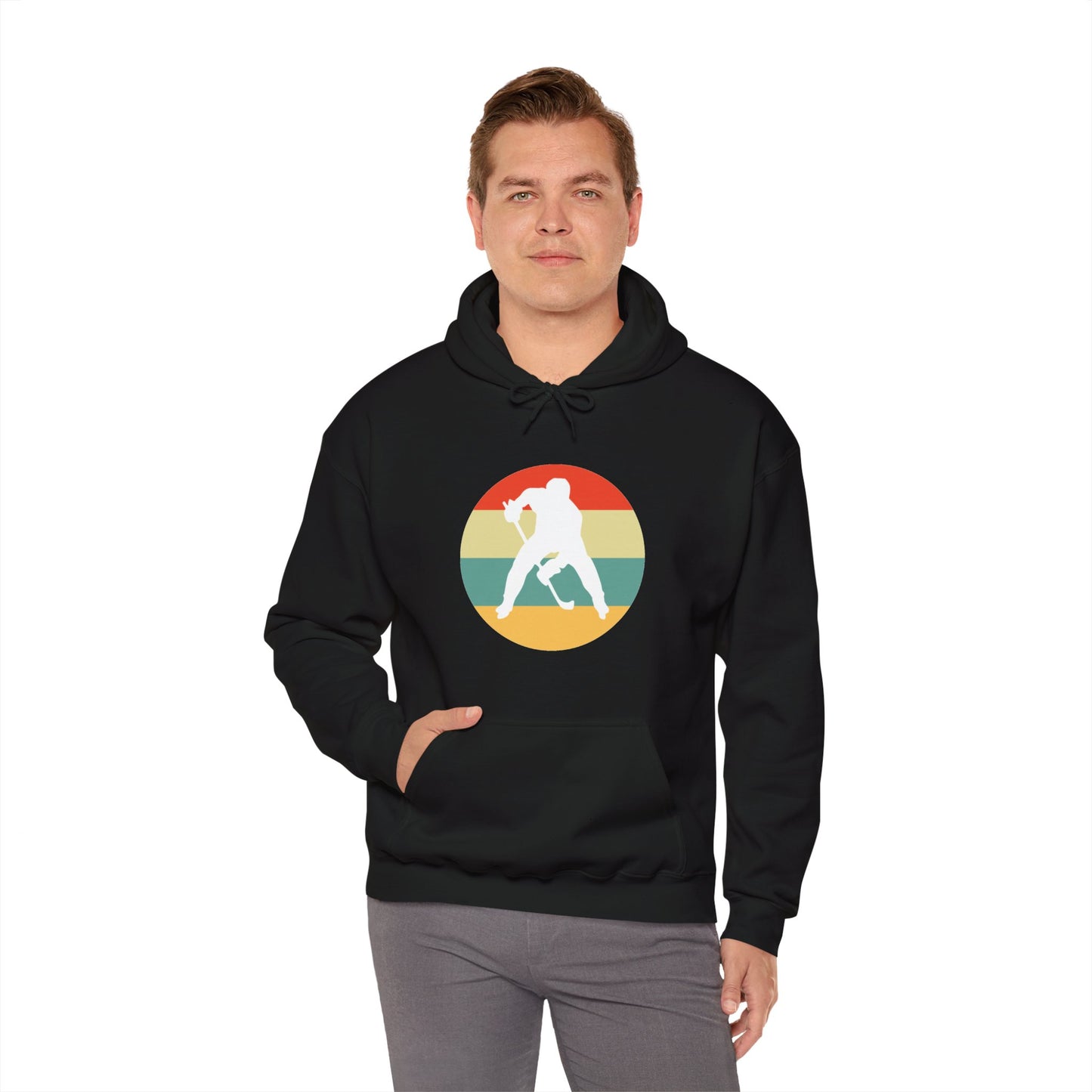 Hockey Unisex Heavy Blend™ Hooded Sweatshirt