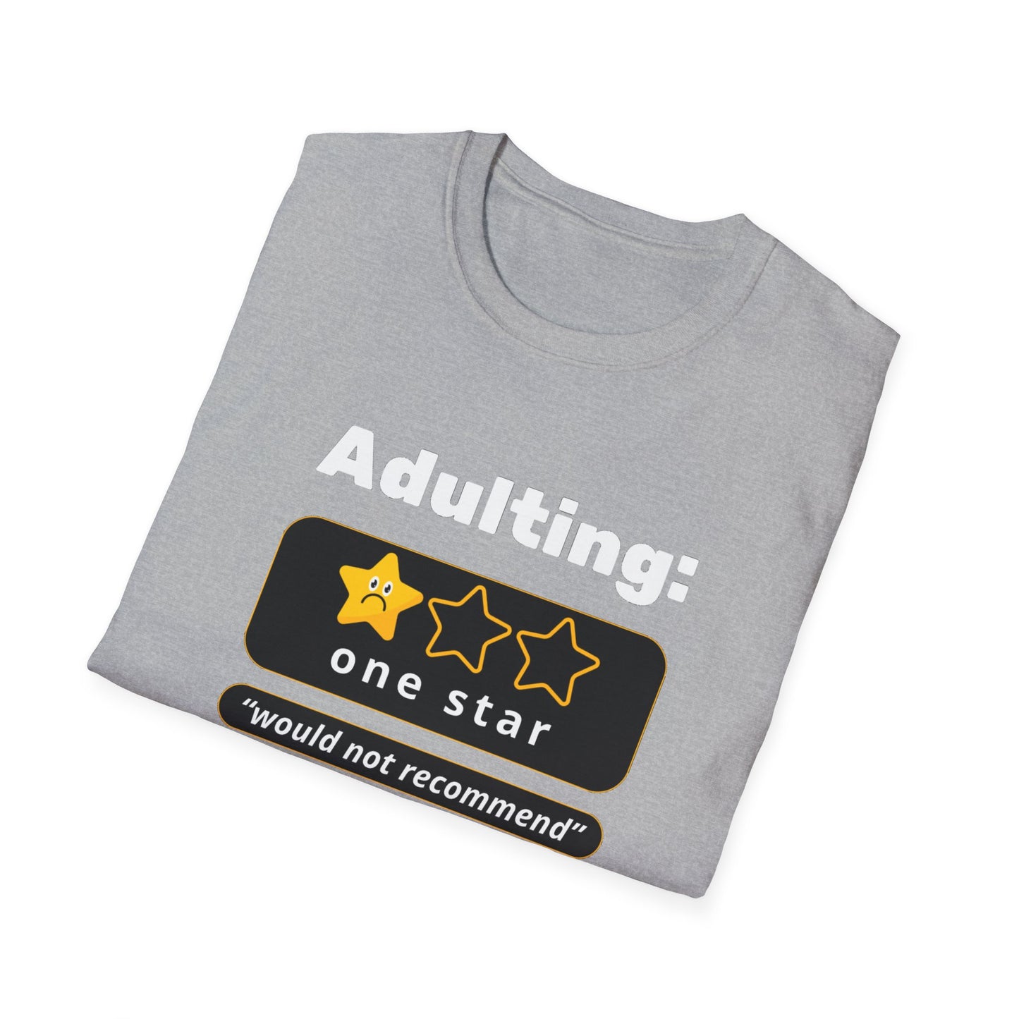 Adulting Unisex Softstyle T-Shirt