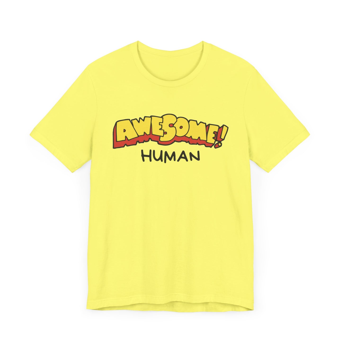 Awesome Human Unisex Jersey Short Sleeve Tee