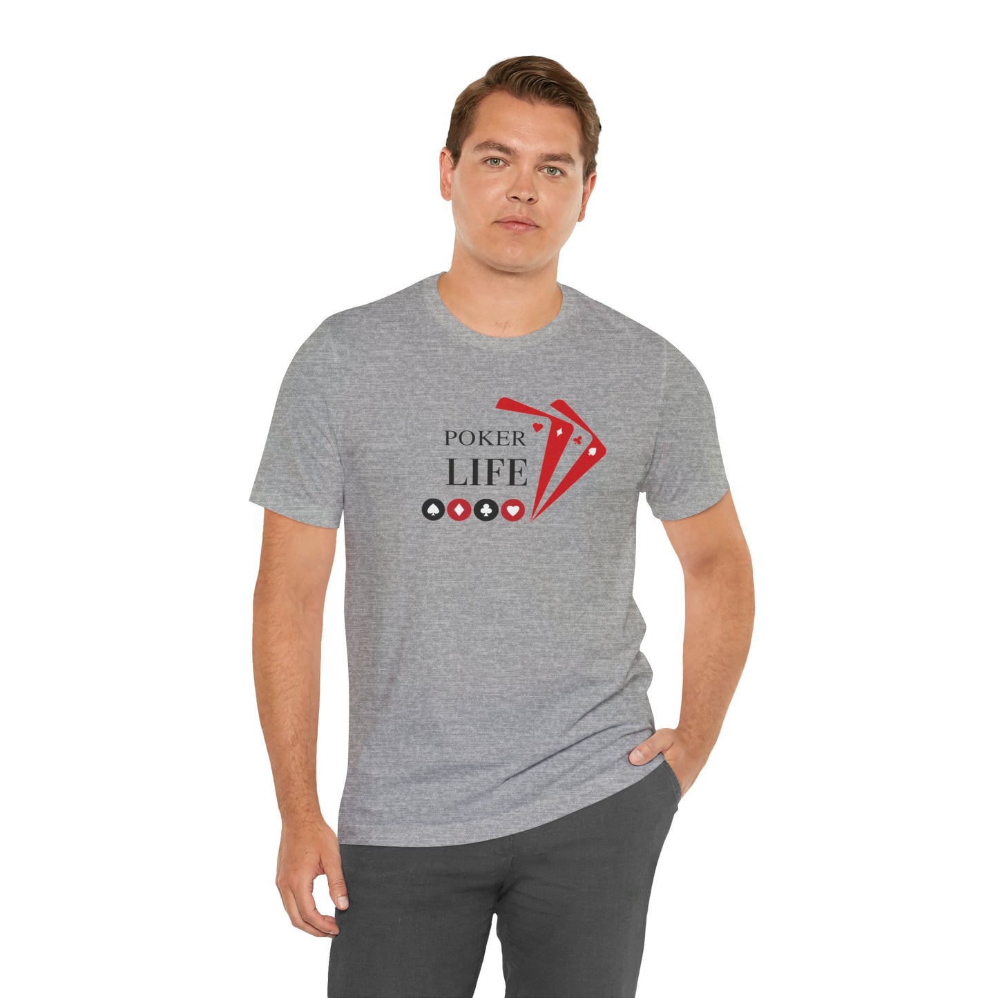 Poker Life Unisex Jersey Short Sleeve Tee