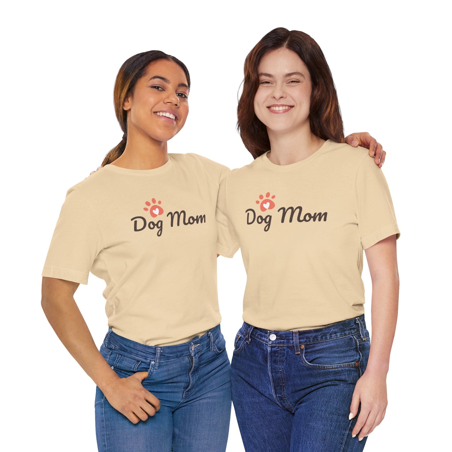 Dog Mom Unisex Jersey Short Sleeve Tee