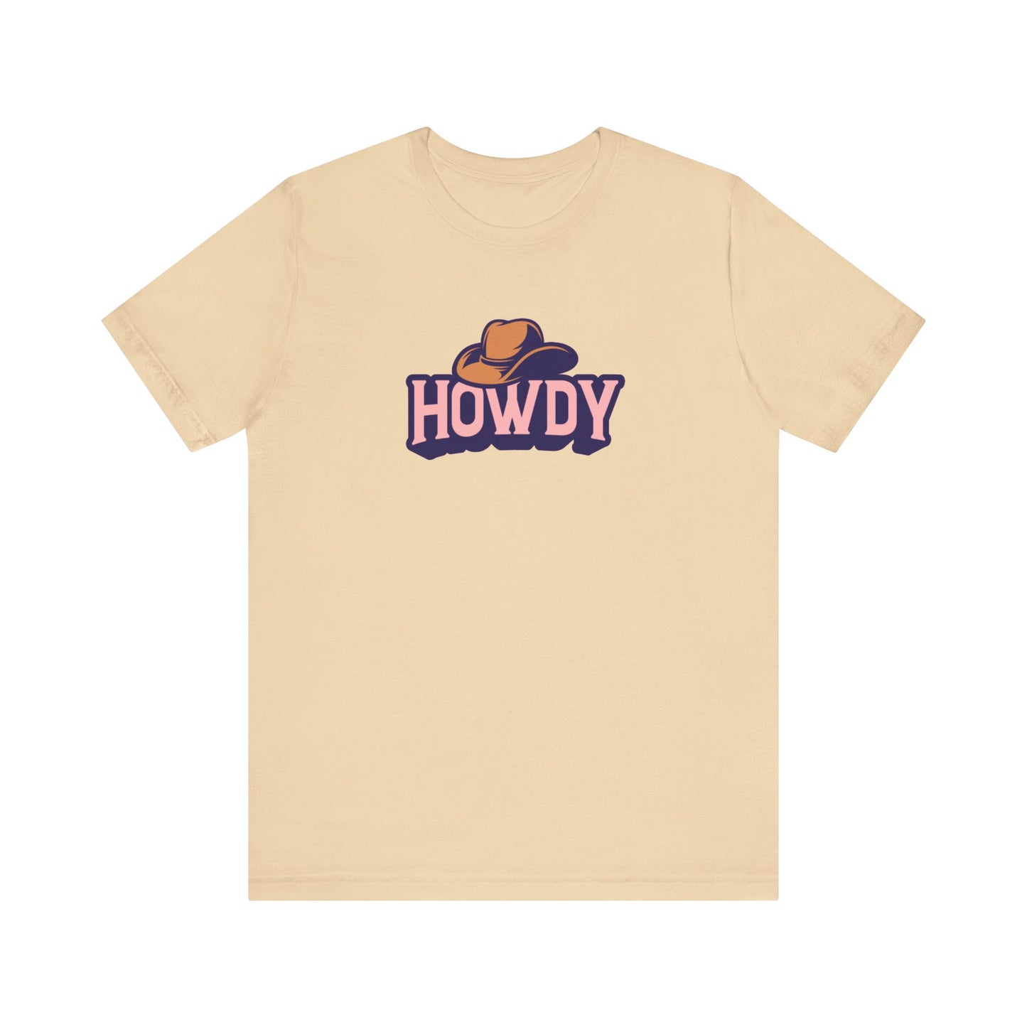 Howdy Unisex Jersey Short Sleeve Tee