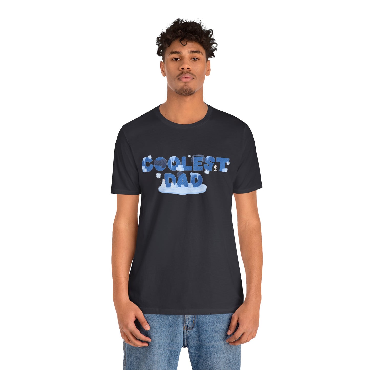 Dad/ Coolest Dad Unisex Jersey Short Sleeve Tee