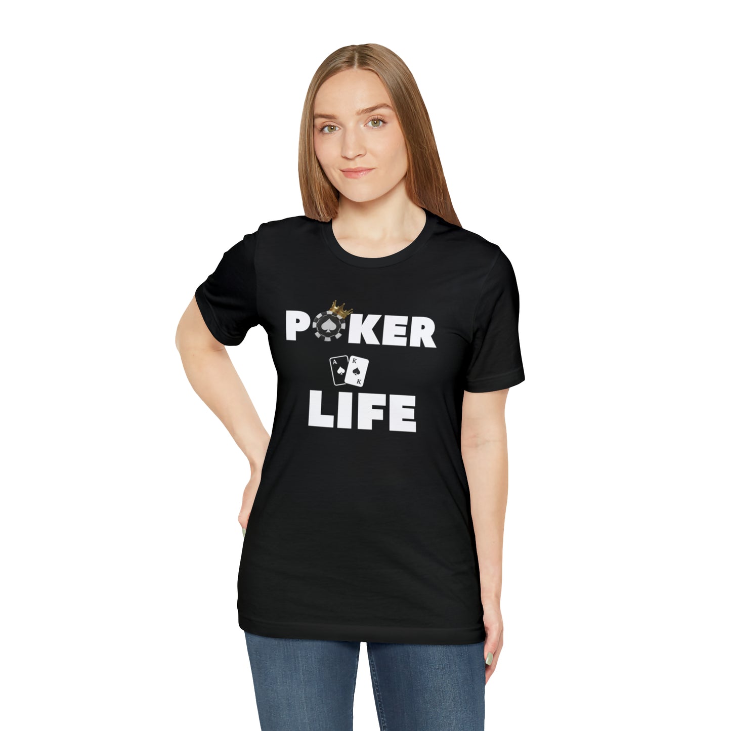 Poker Life Unisex Jersey Short Sleeve Tee