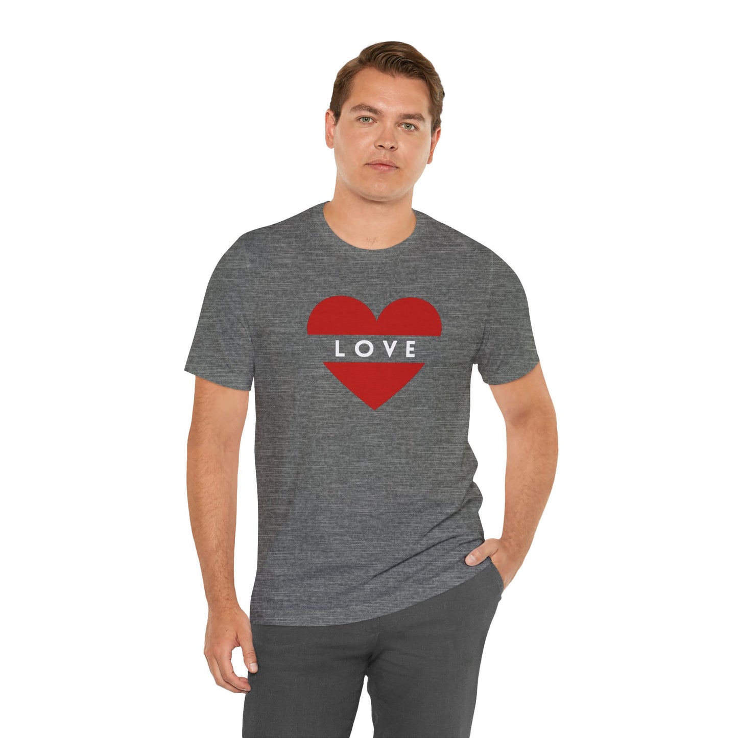 Love Unisex Jersey Short Sleeve Tee