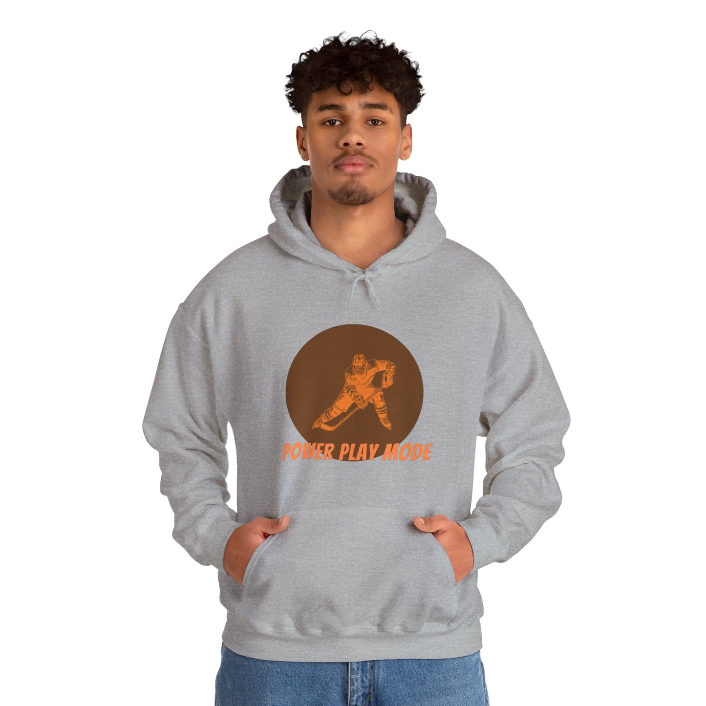Hockey/ Power Play Mode Unisex Heavy Blend™ Hooded Sweatshirt