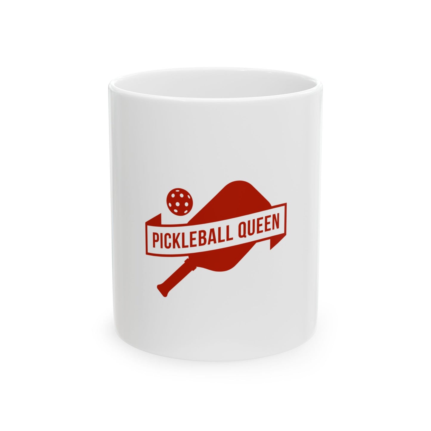 Pickleball Queen Ceramic Mug, (11oz, 15oz)
