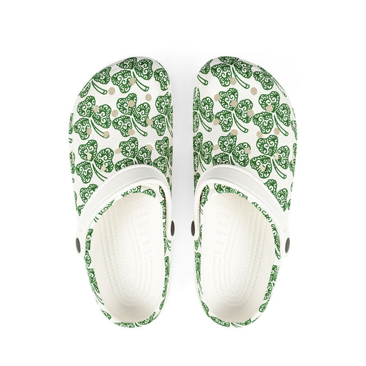 Clover EVA Foam Rubber Shoes (AOP)