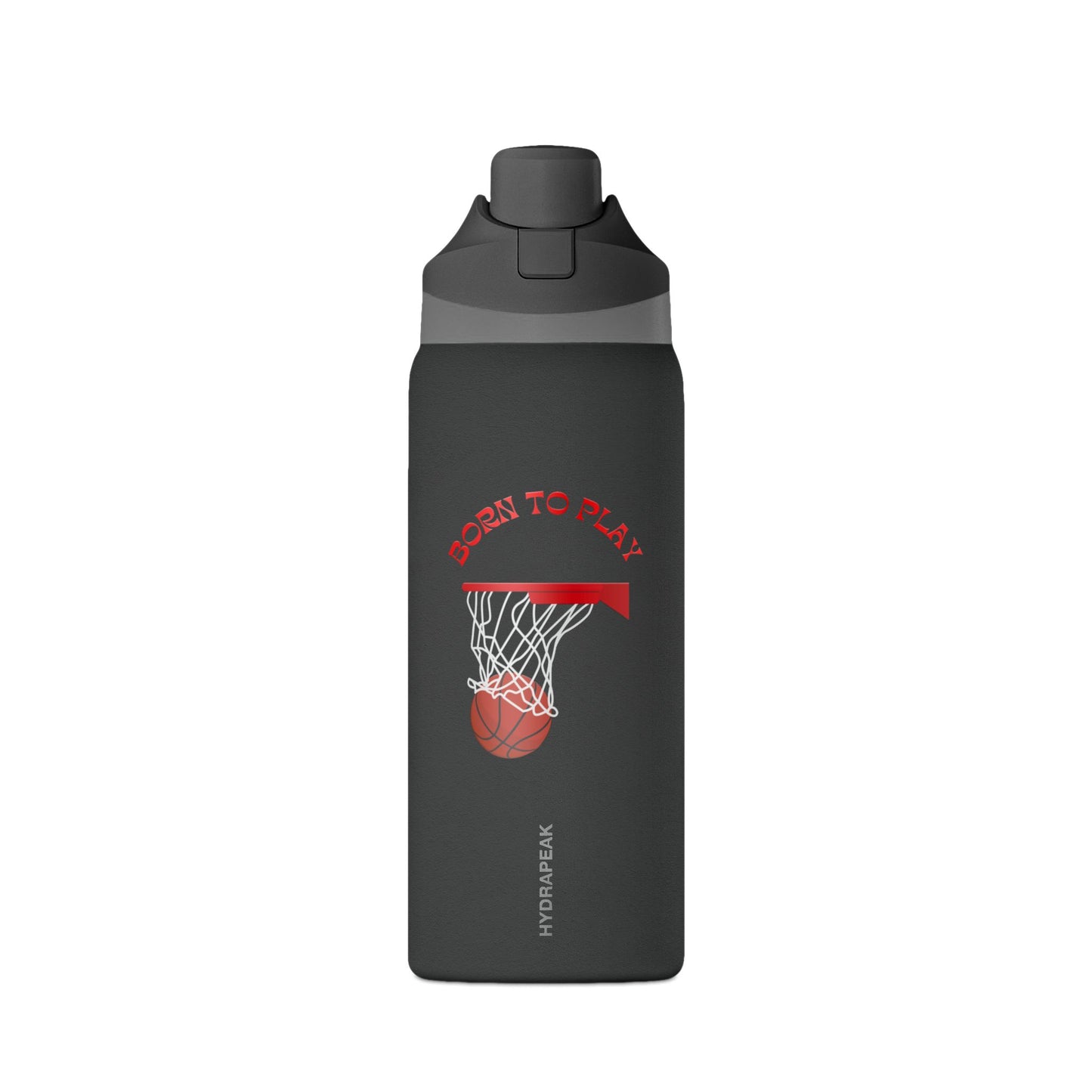 Basketball/ Born to Play Oasis Insulated Water Bottle 32oz