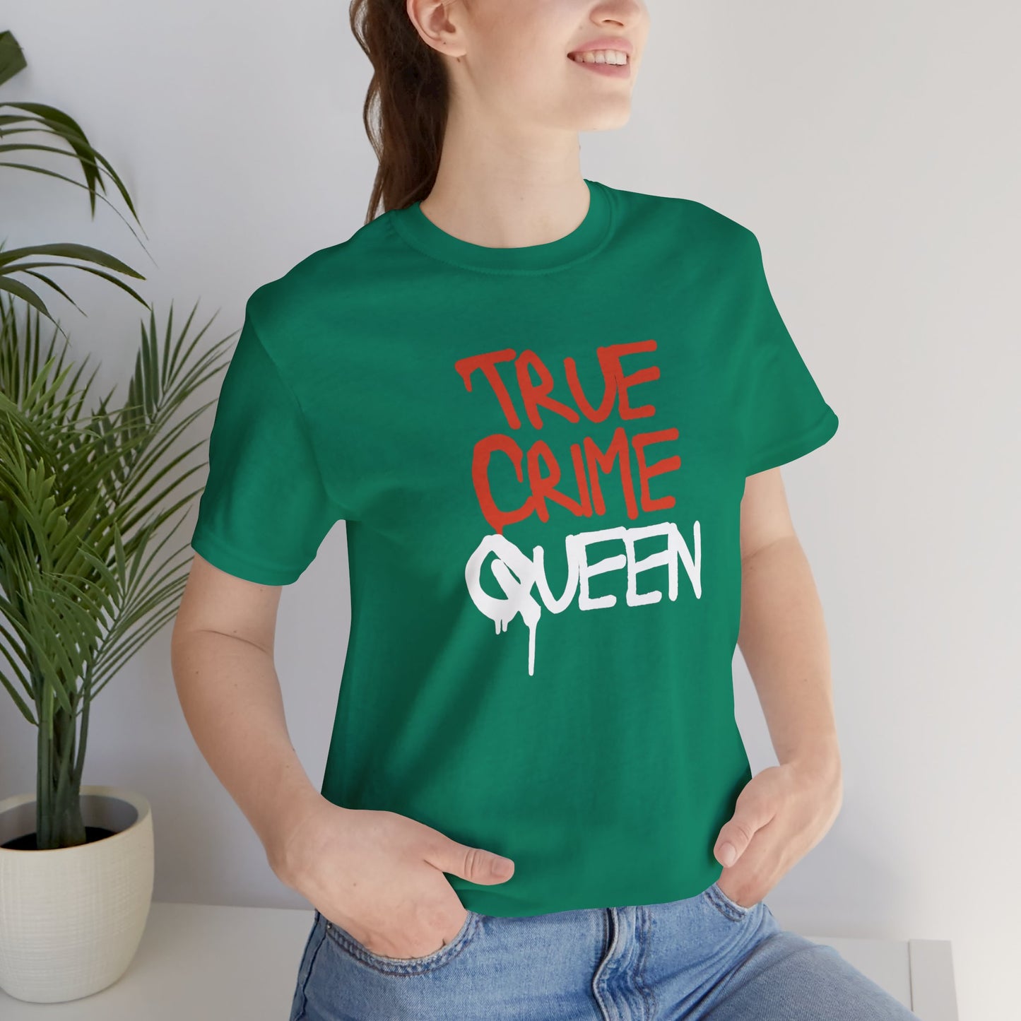 True Crime Queen Unisex Jersey Short Sleeve Tee