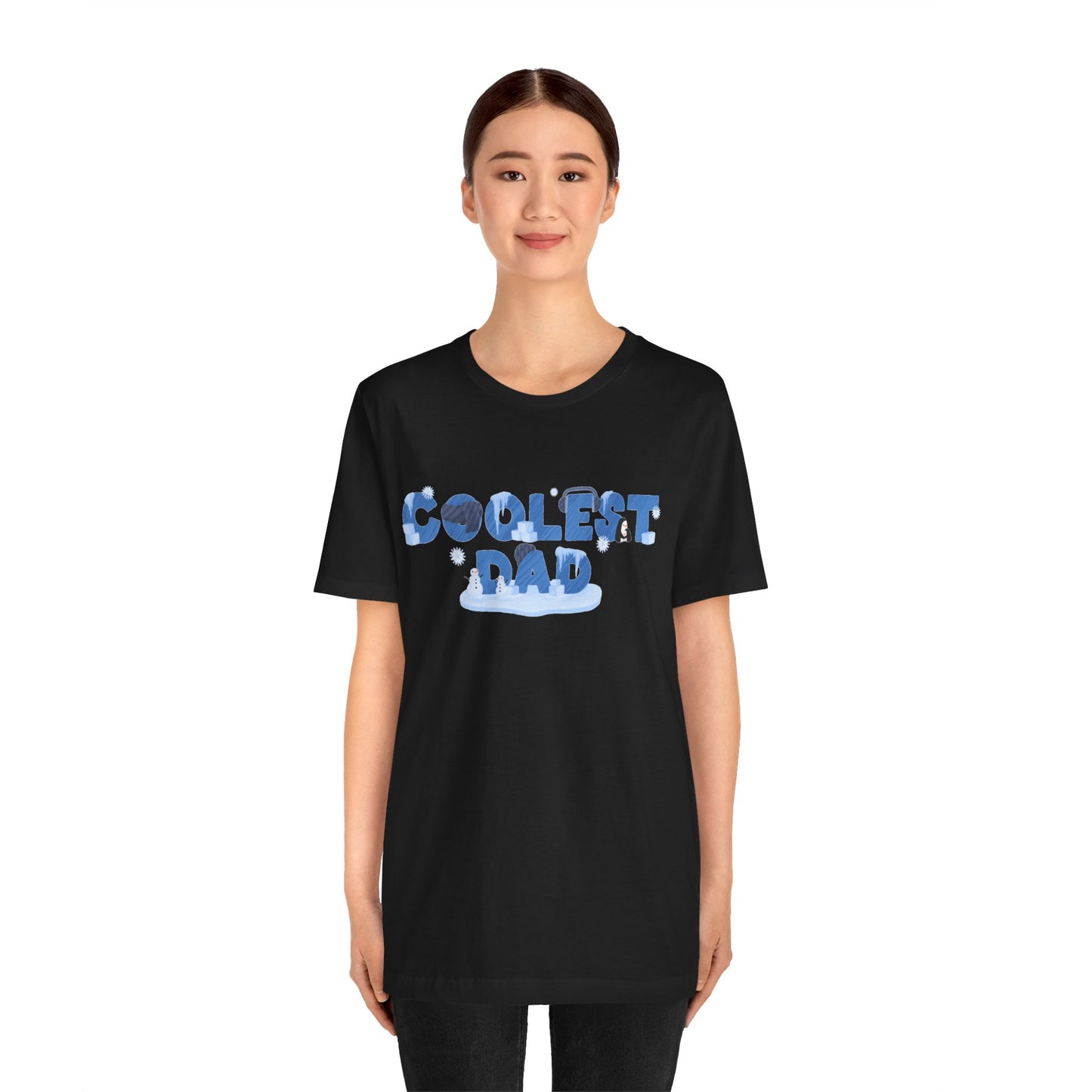 Dad/ Coolest Dad Unisex Jersey Short Sleeve Tee