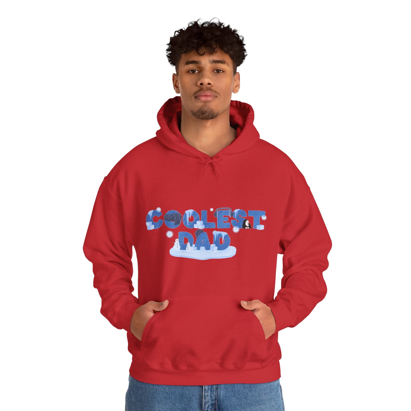 Dad/ Coolest Dad Unisex Heavy Blend™ Hooded Sweatshirt