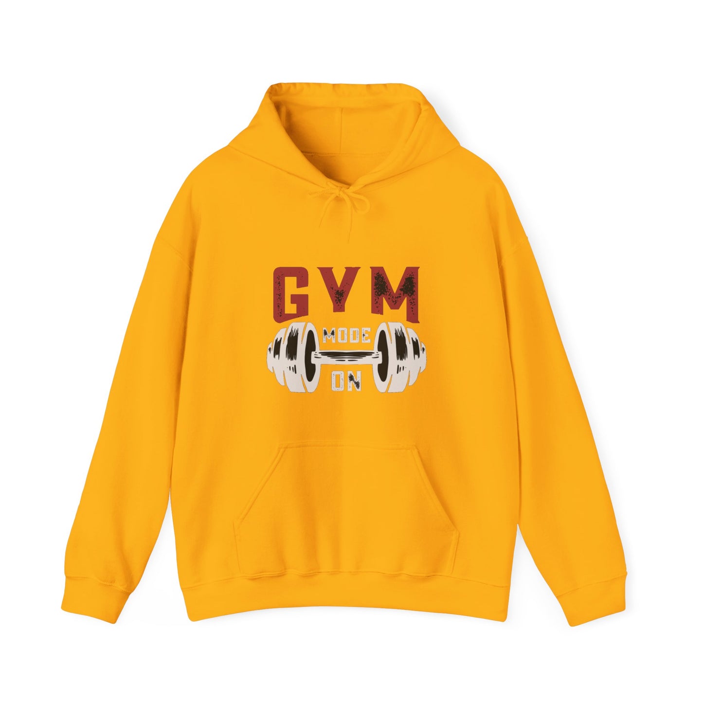 Gym Mode On Unisex Heavy Blend™ Hooded Sweatshirt