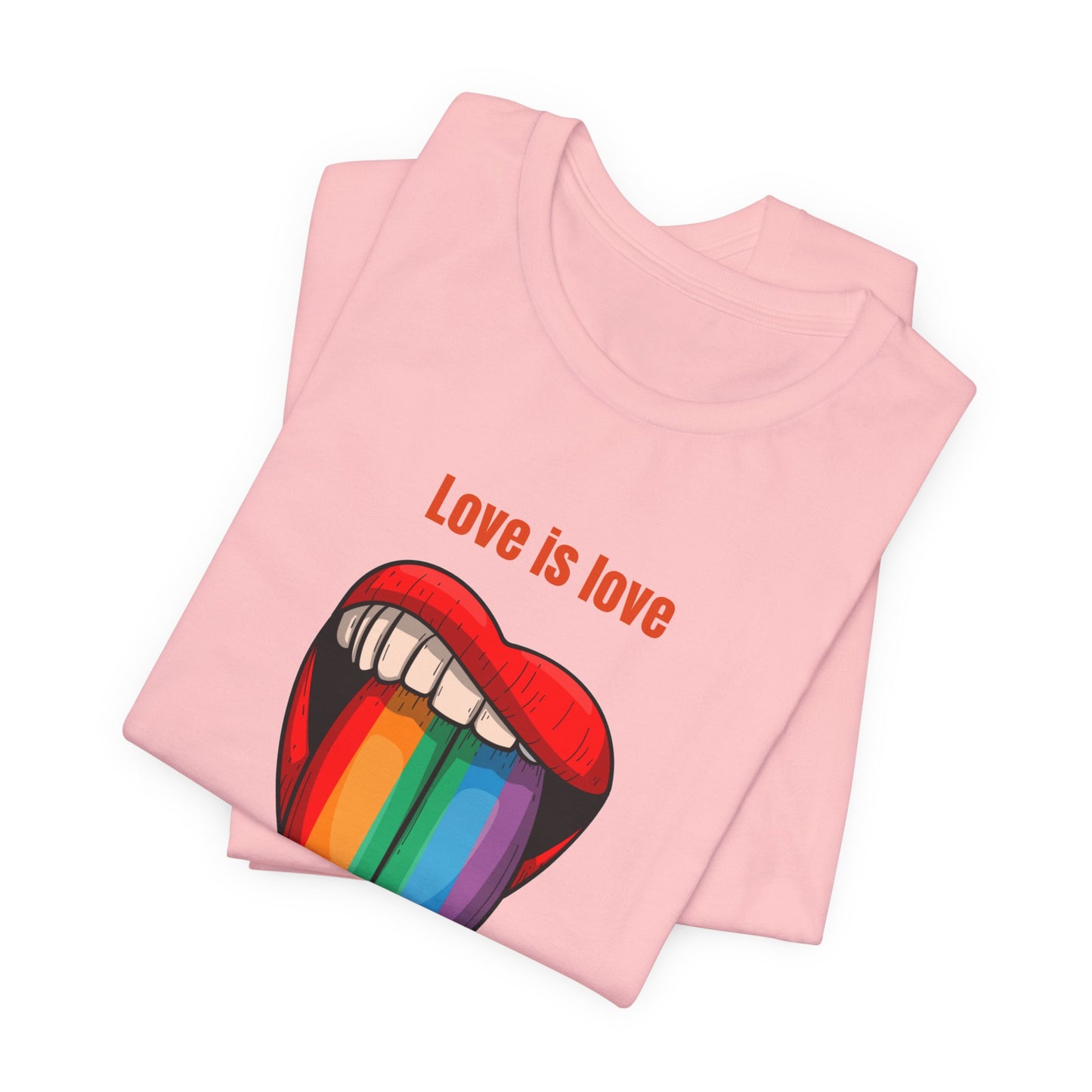 Love Is Love Unisex Jersey Short Sleeve Tee