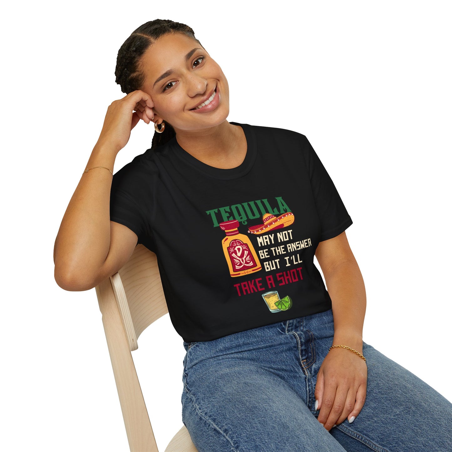 Tequila Take a Shot Unisex Softstyle T-Shirt