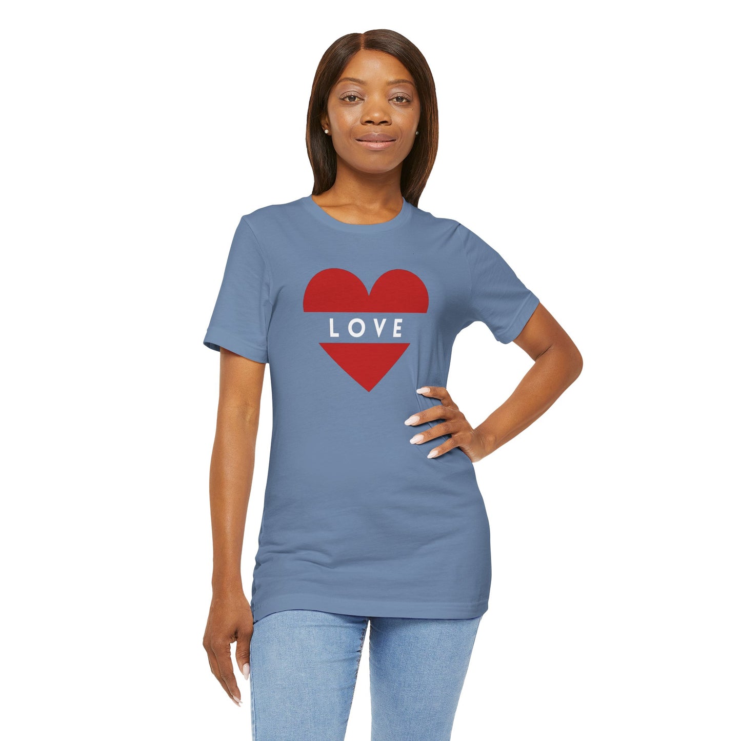 Love Unisex Jersey Short Sleeve Tee