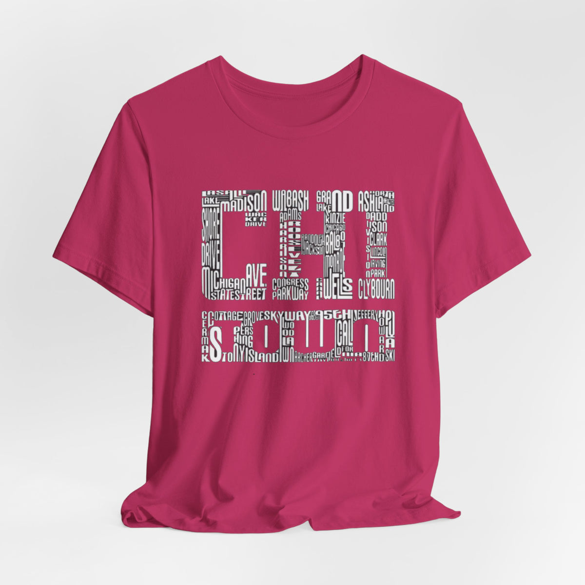 Chi-Town Unisex Jersey Short Sleeve Tee
