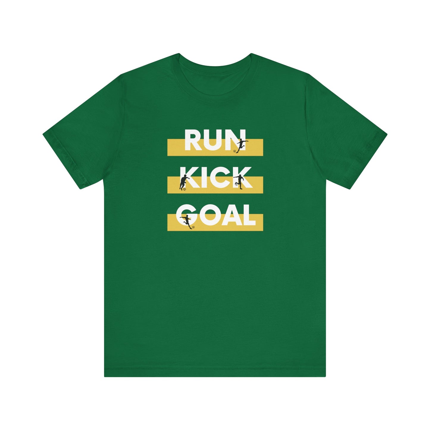 Soccer\ Run Kick Goal Unisex Jersey Short Sleeve Tee