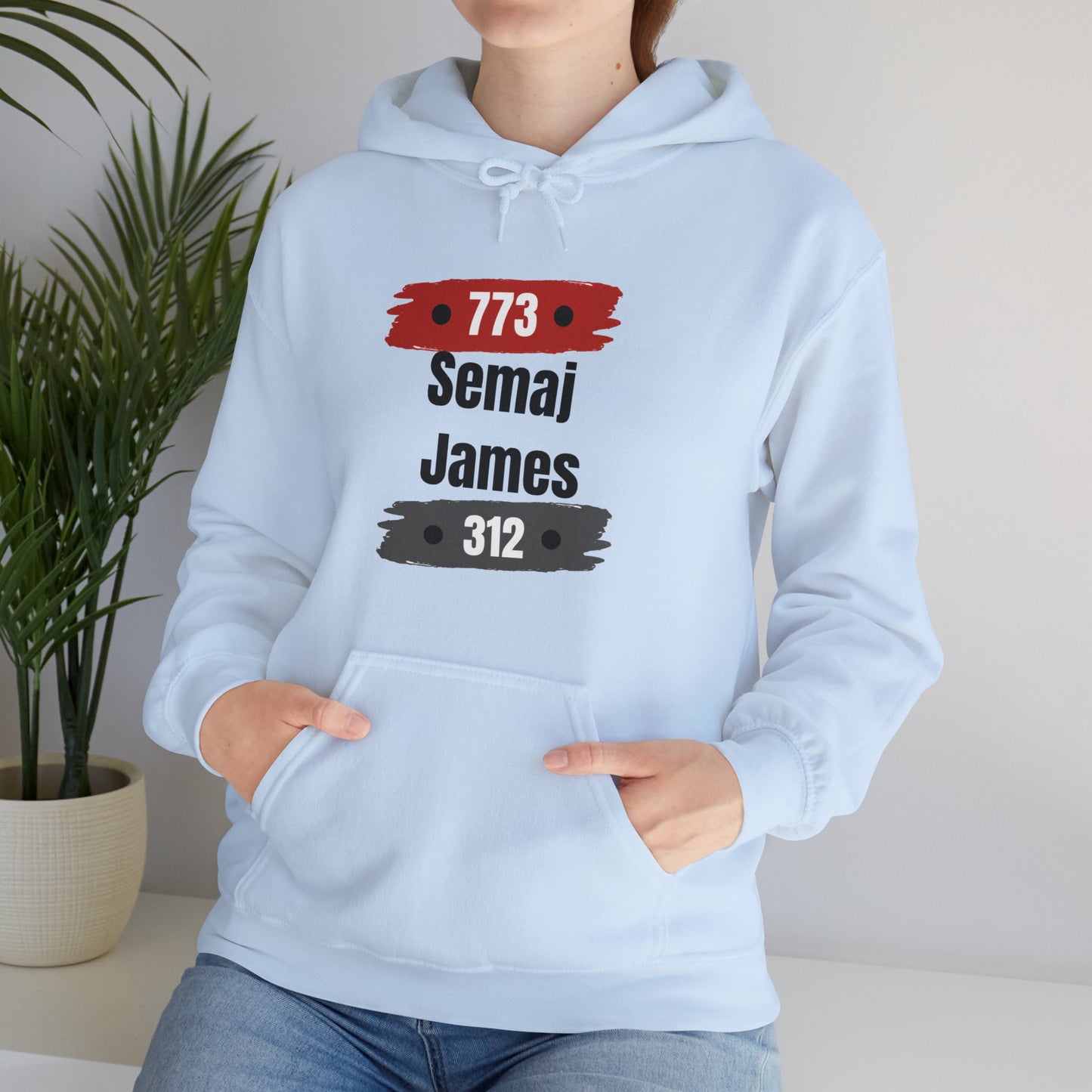 Semaj James 773/313 Unisex Heavy Blend™ Hooded Sweatshirt