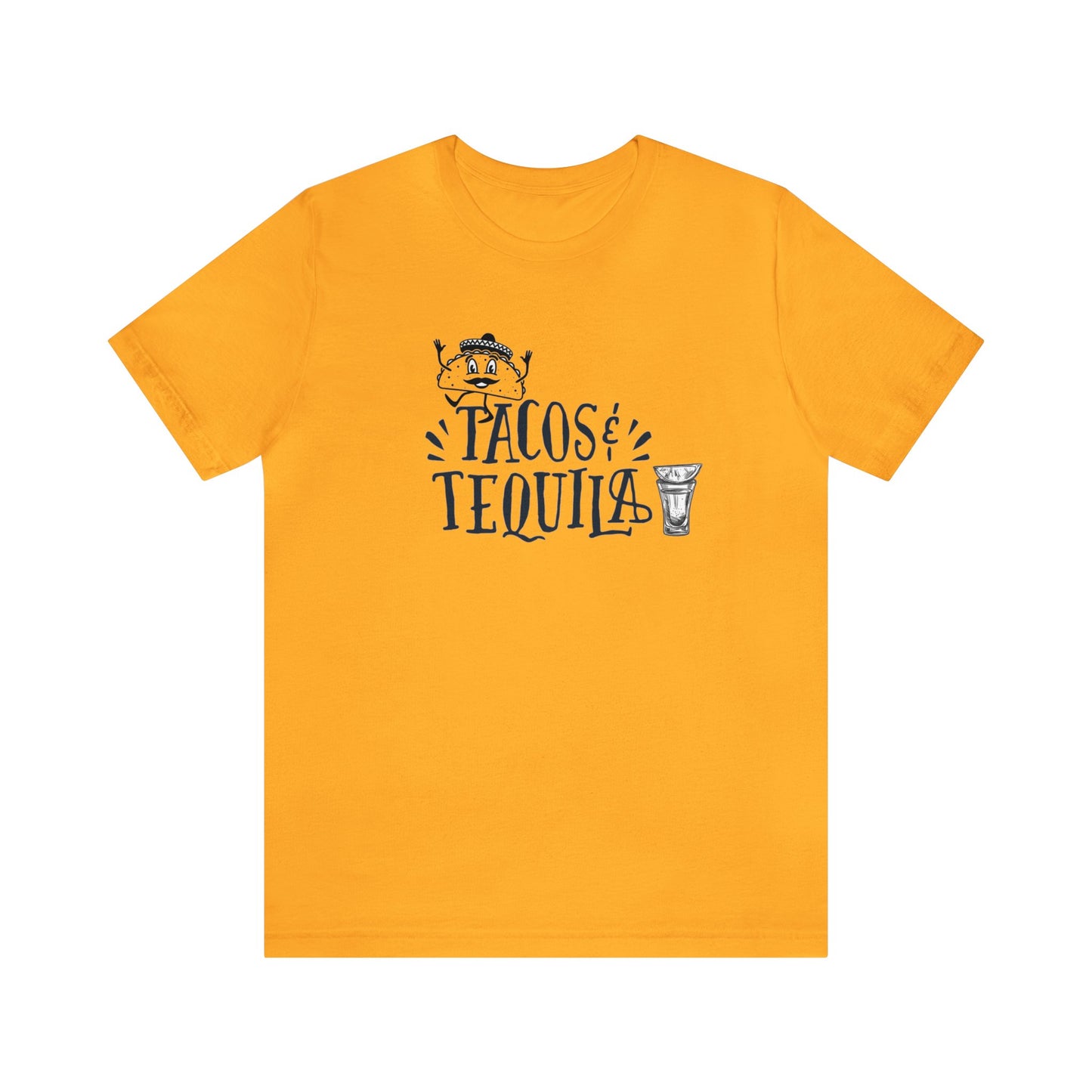 Tacos and Tequila Unisex Jersey Short Sleeve Tee