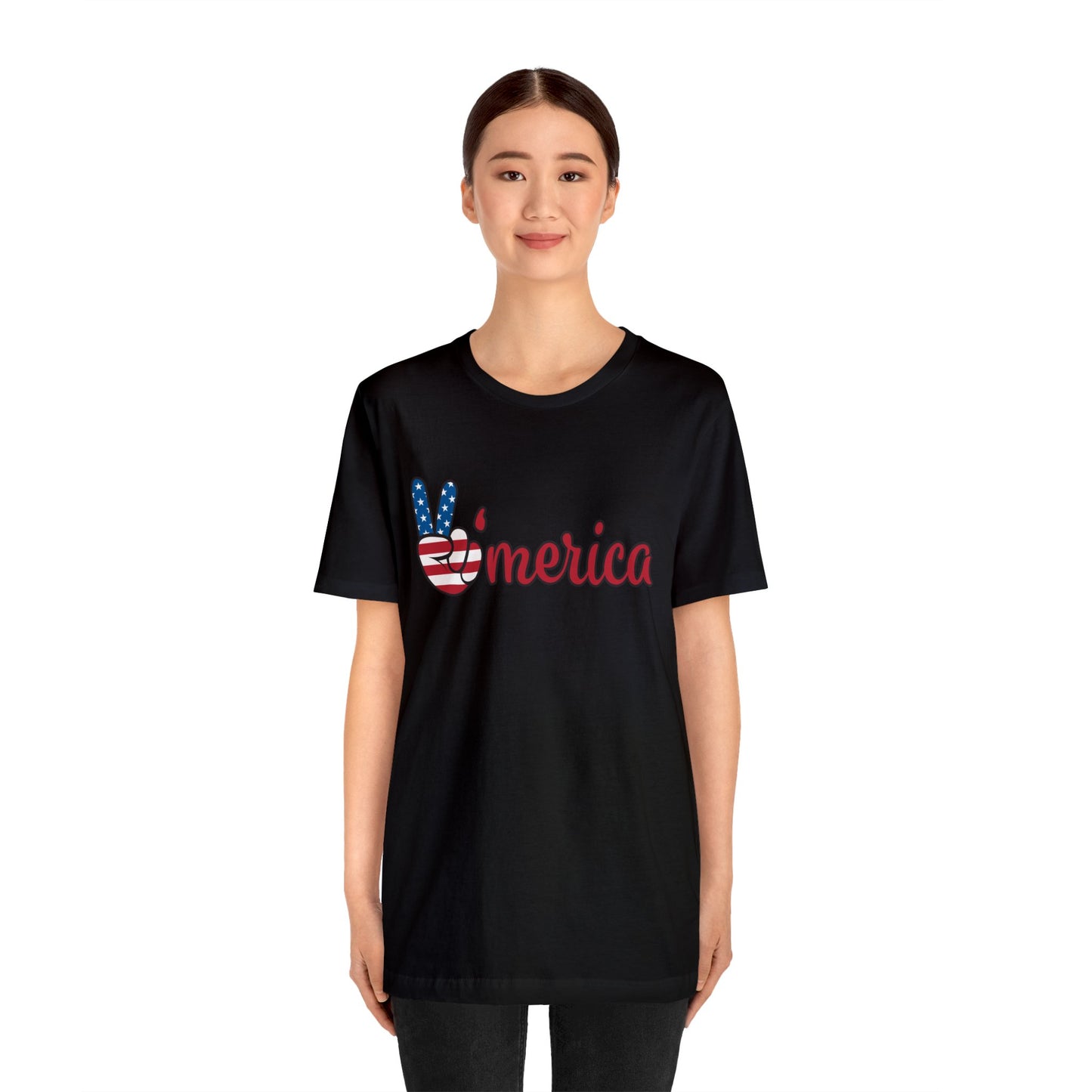 America Unisex Jersey Short Sleeve Tee