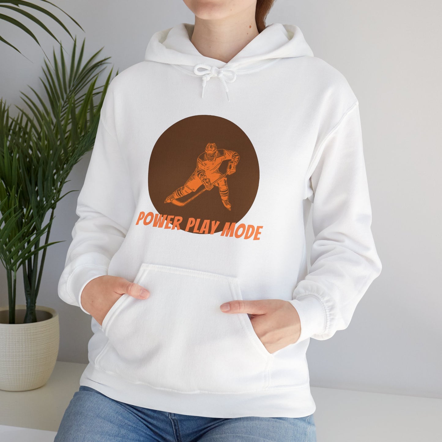 Hockey/ Power Play Mode Unisex Heavy Blend™ Hooded Sweatshirt