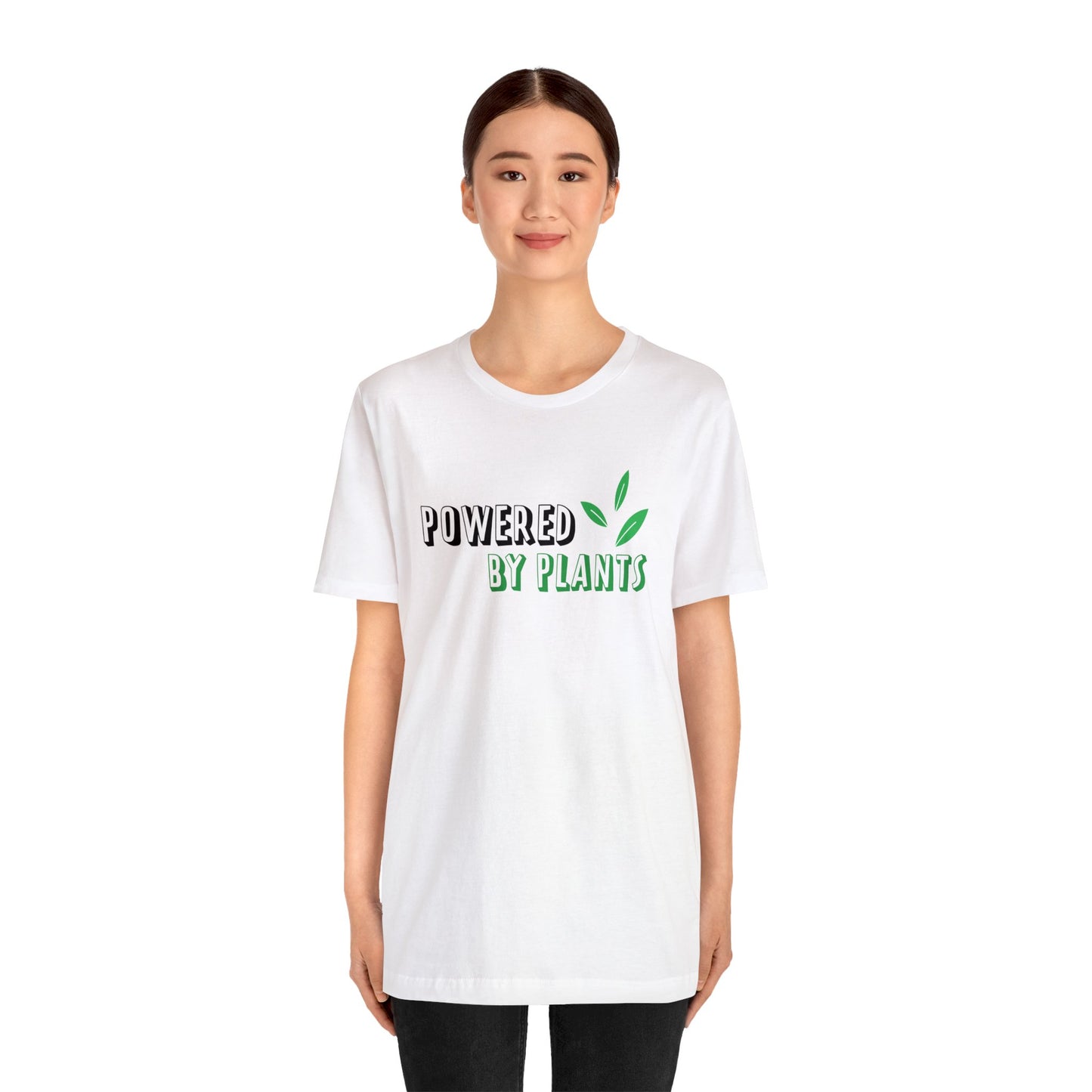 Powered By Plants Unisex Jersey Short Sleeve Tee