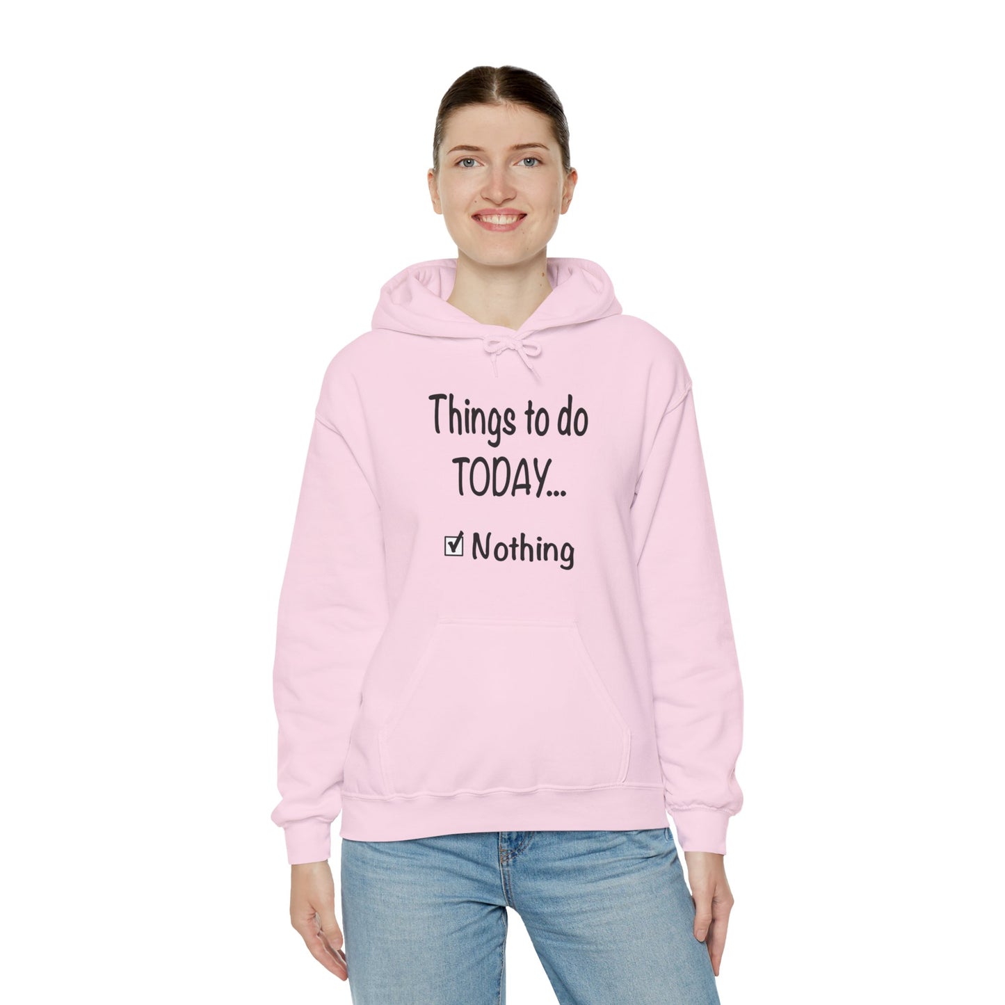 Things to Do Today Nothing Unisex Heavy Blend™ Hooded Sweatshirt