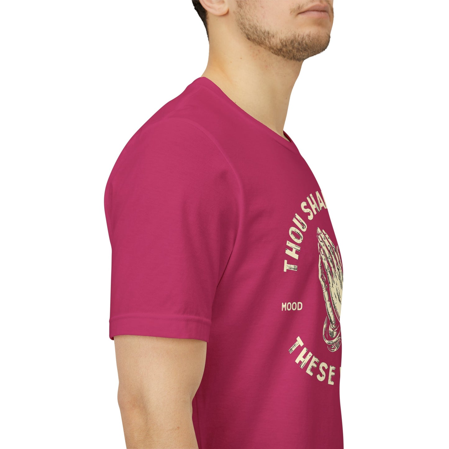 Thou Shall Catch These Hands Unisex Jersey Short Sleeve Tee