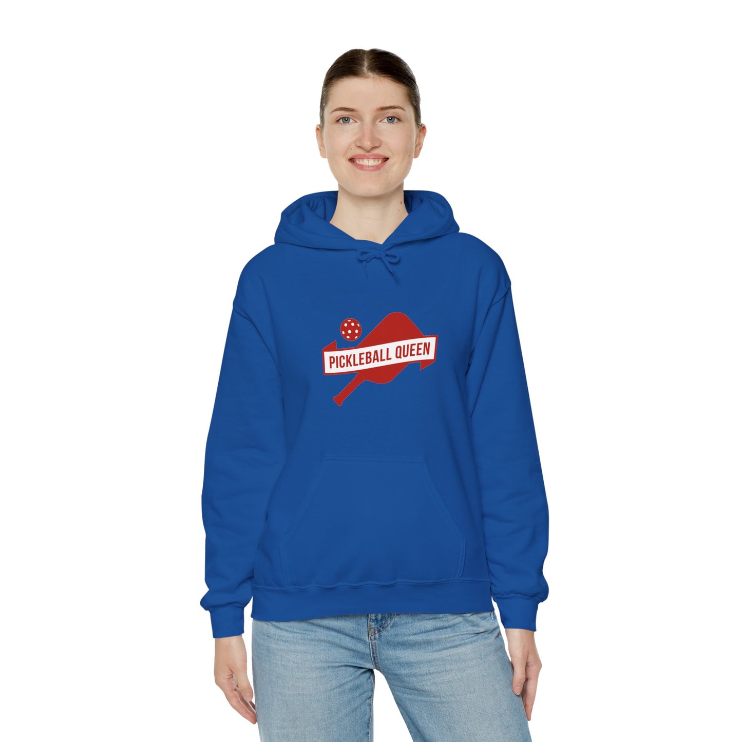 Pickleball Queen Unisex Heavy Blend™ Hooded Sweatshirt