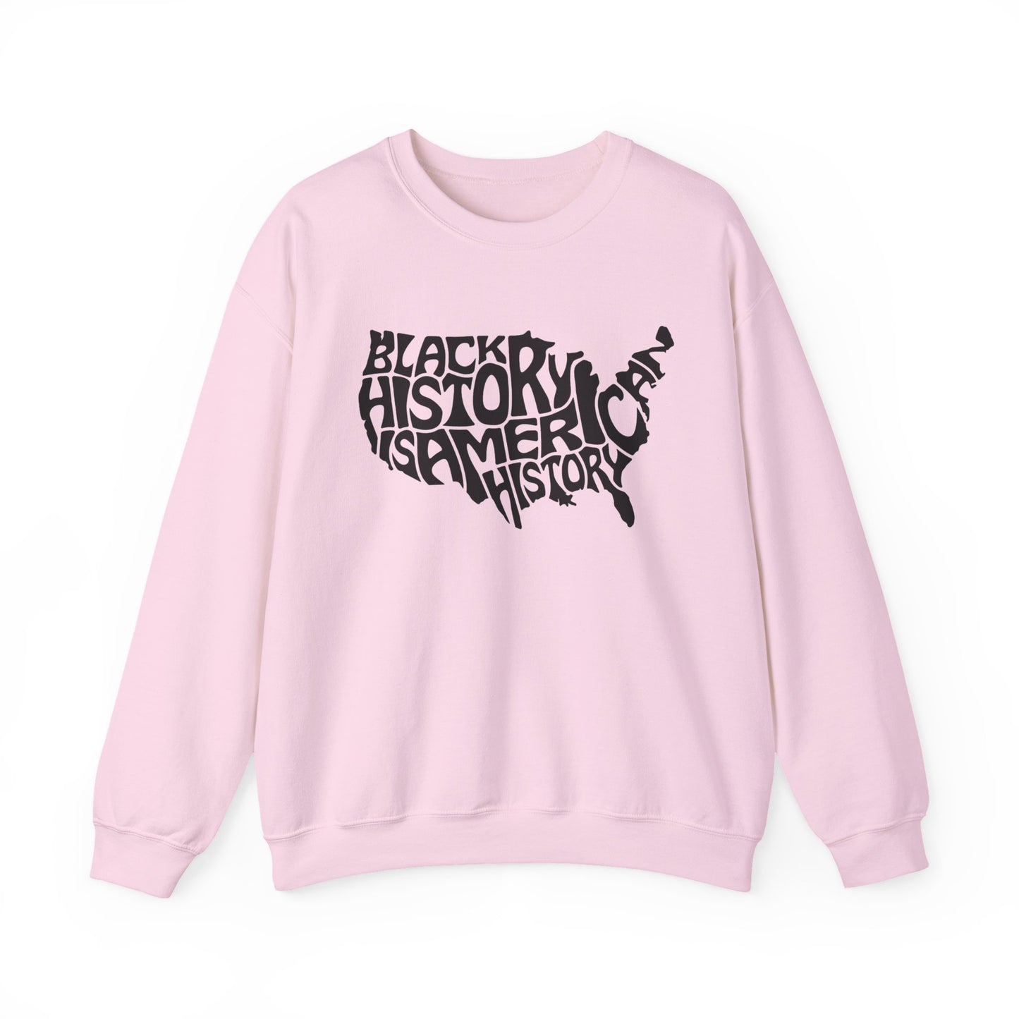 Black History Unisex Heavy Blend™ Crewneck Sweatshirt
