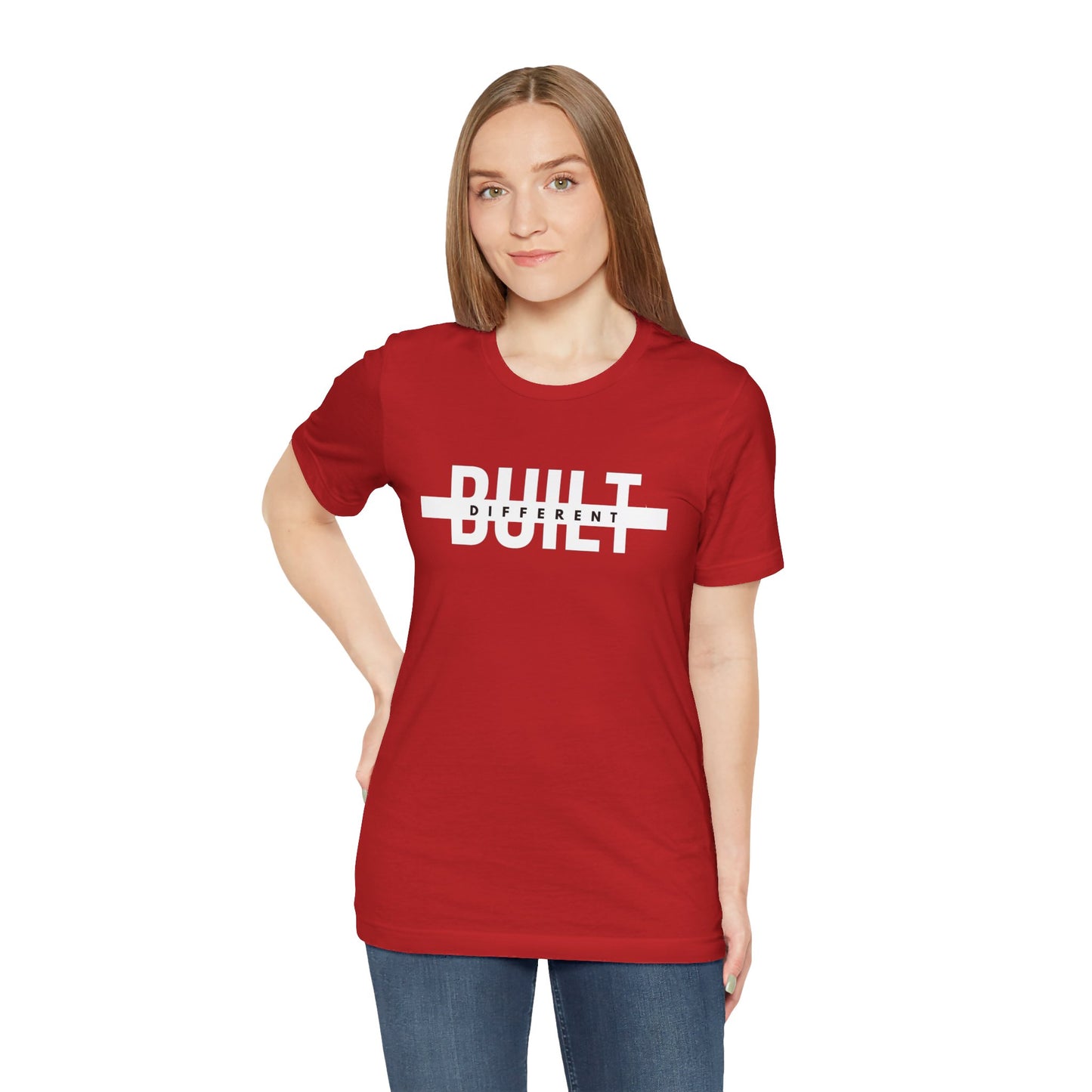 Built Different Unisex Jersey Short Sleeve Tee