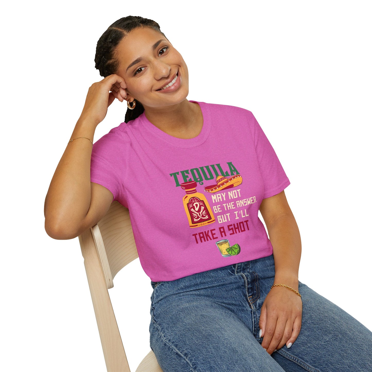 Tequila Take a Shot Unisex Softstyle T-Shirt