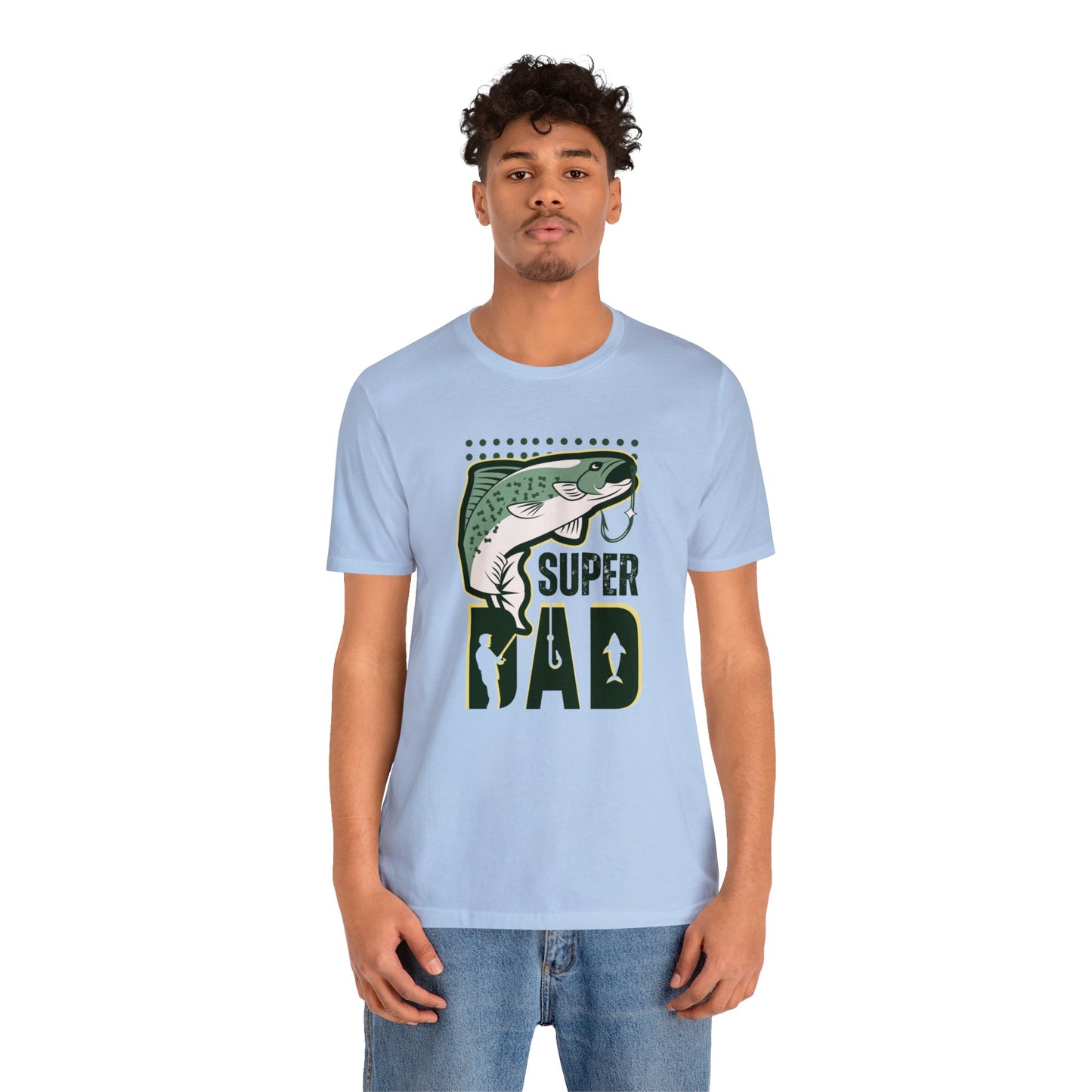 Fishing/ Dad Fishing Shirt Unisex Jersey Short Sleeve Tee