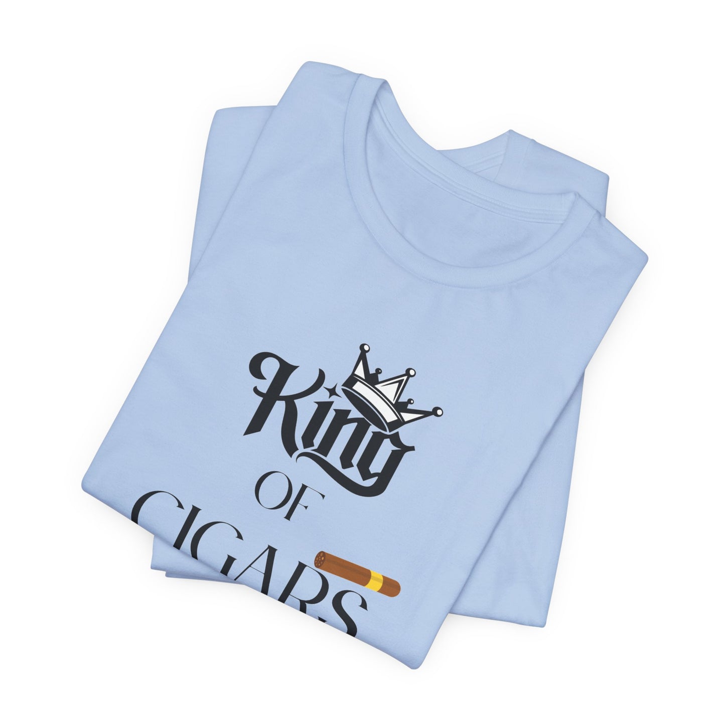 Cigars/ King of Cigars Unisex Jersey Short Sleeve Tee