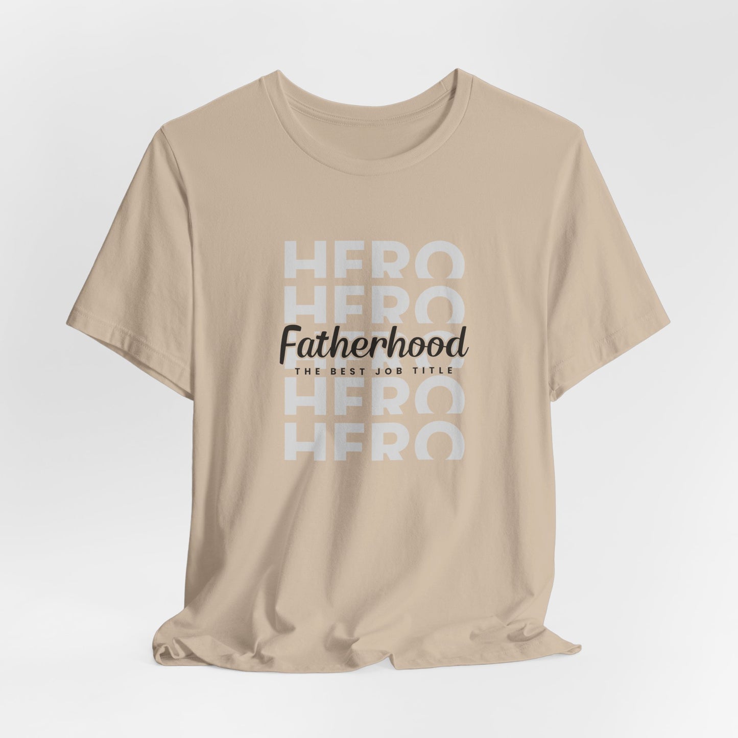Dad/ Fatherhood Hero Unisex Jersey Short Sleeve Tee