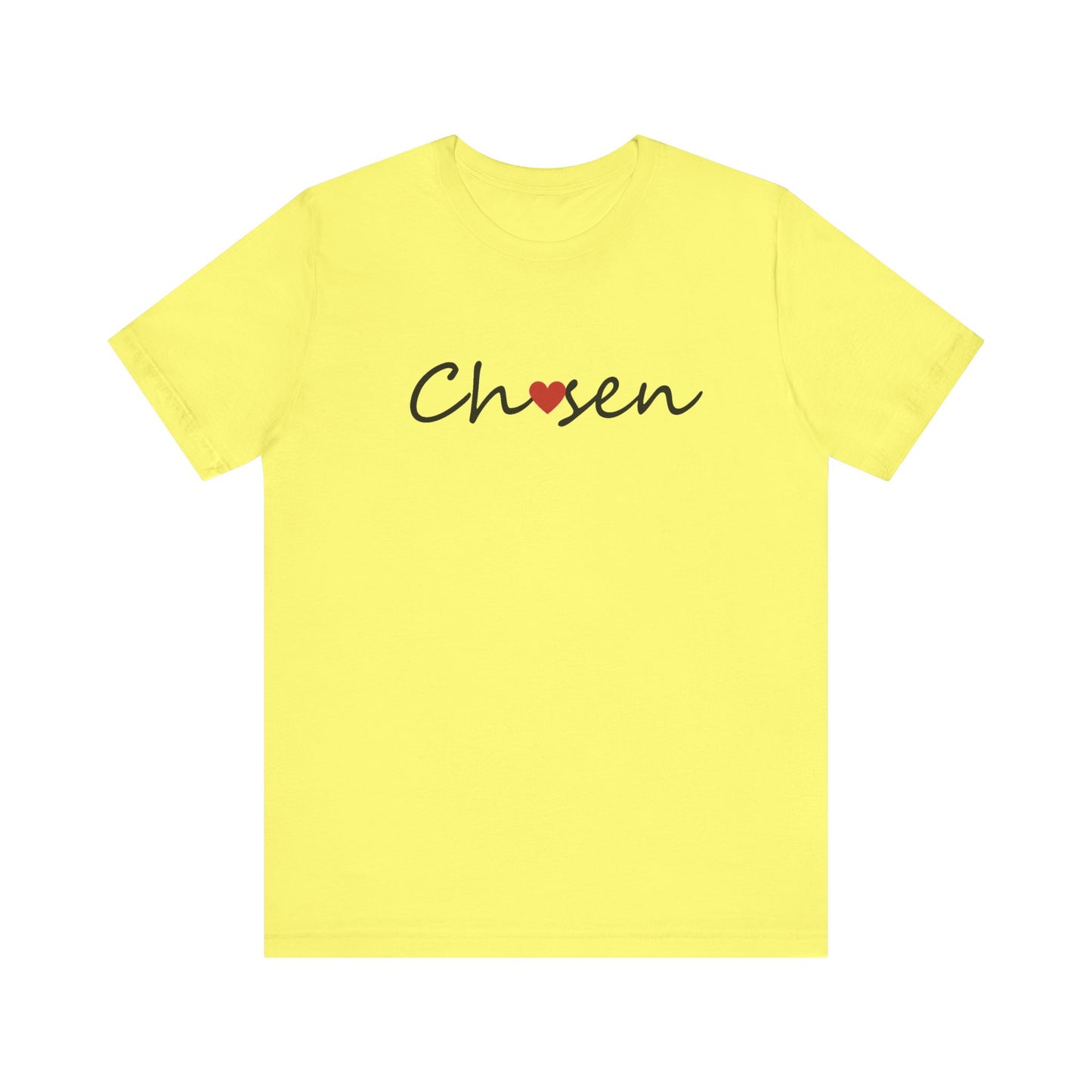 Chosen Unisex Jersey Short Sleeve Tee