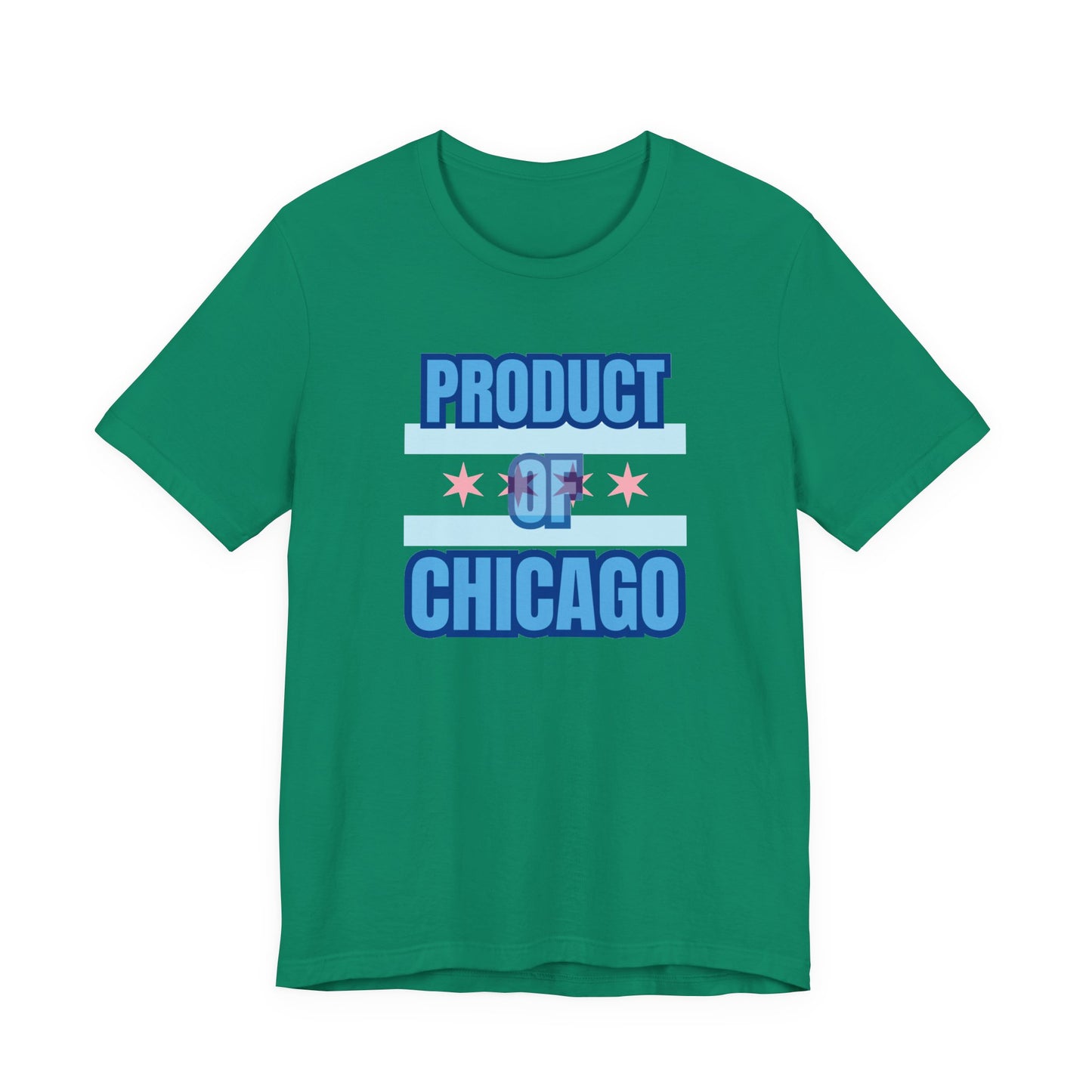 Product Of Chicago Unisex Jersey Short Sleeve Tee