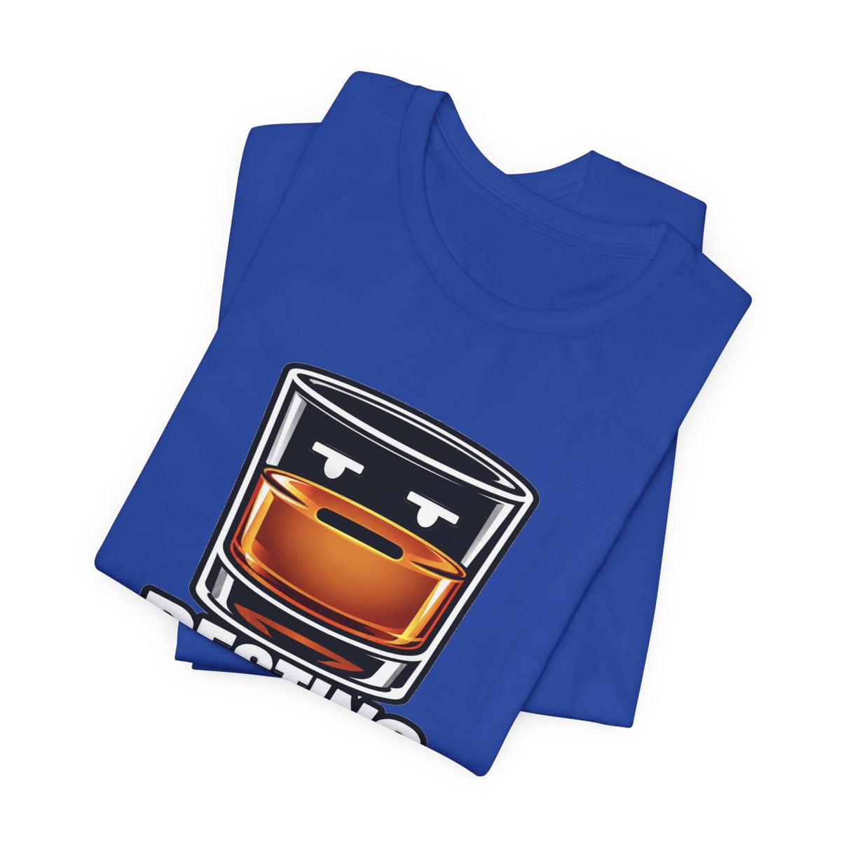 Resting Bourbon Face Unisex Jersey Short Sleeve Tee