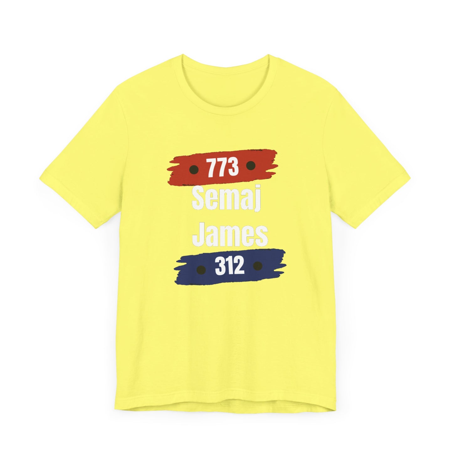 Semaj James 773/312 Unisex Short Sleeve Tee