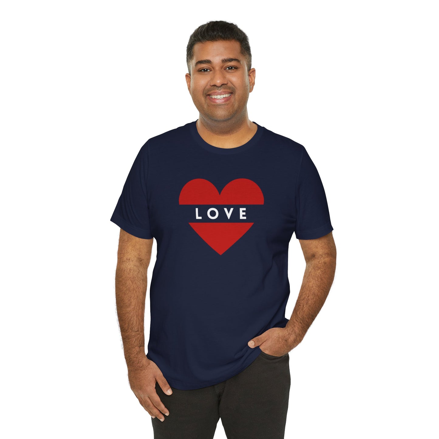 Love Unisex Jersey Short Sleeve Tee