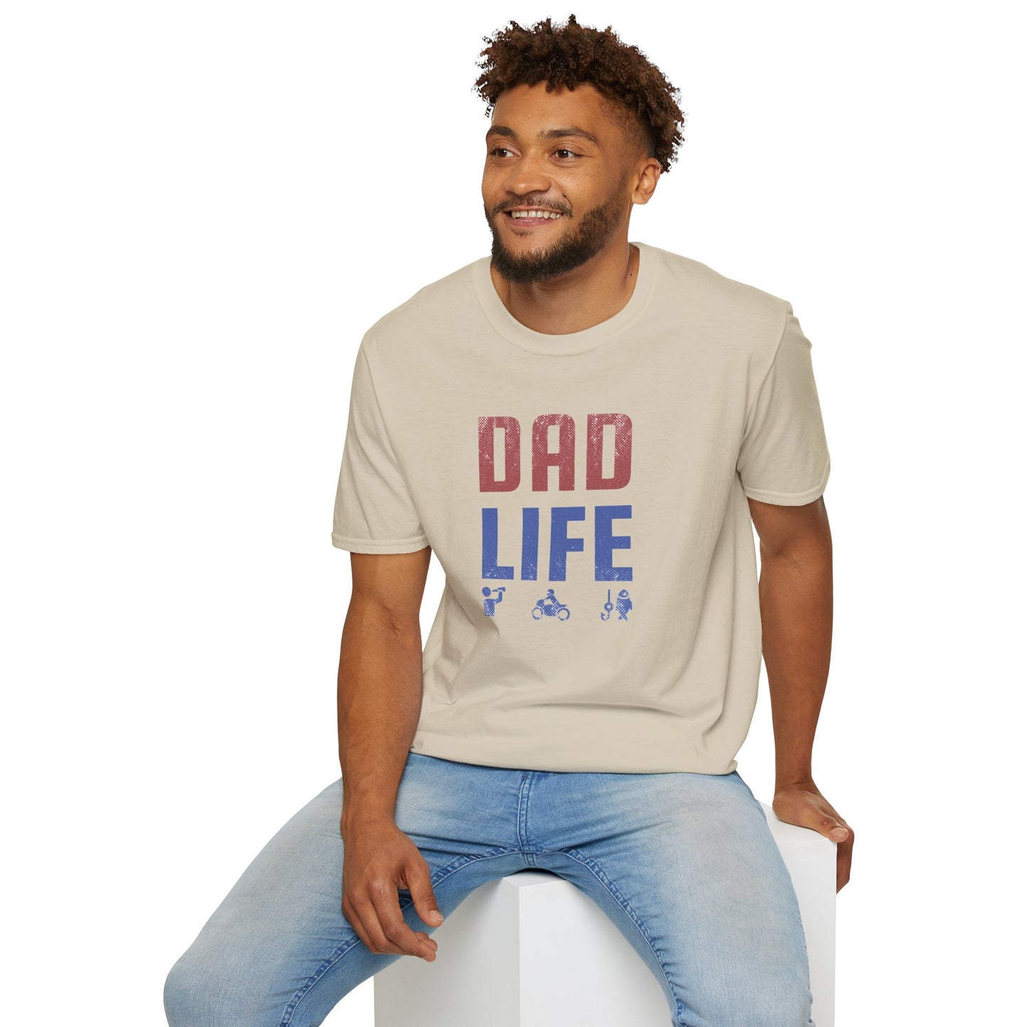 Dad Life Unisex Softstyle T-Shirt