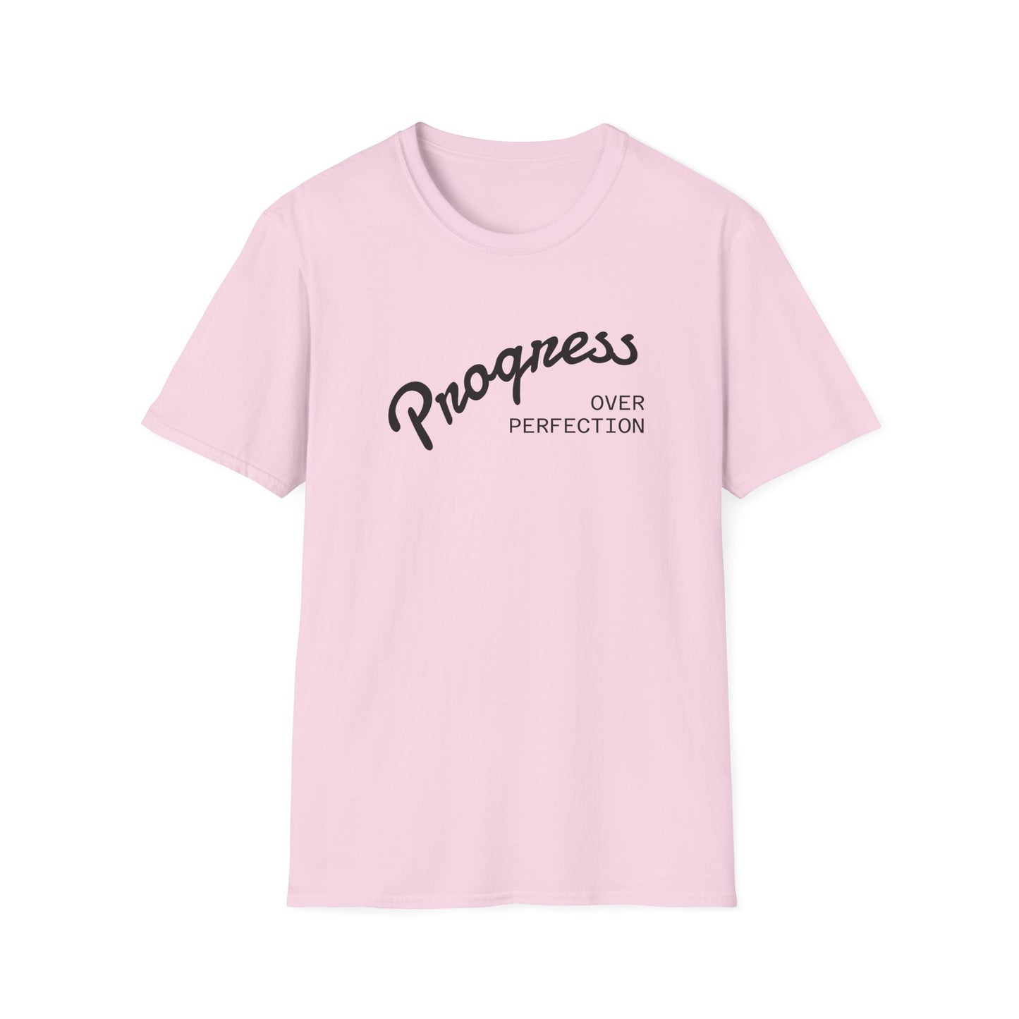 Progress Over Perfection Unisex Softstyle T-Shirt