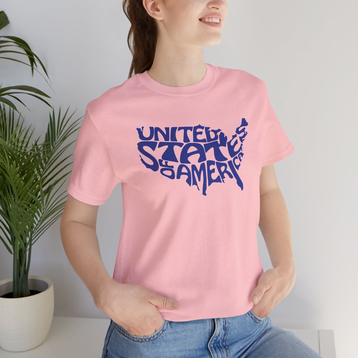 United States of America Unisex Jersey Short Sleeve Tee